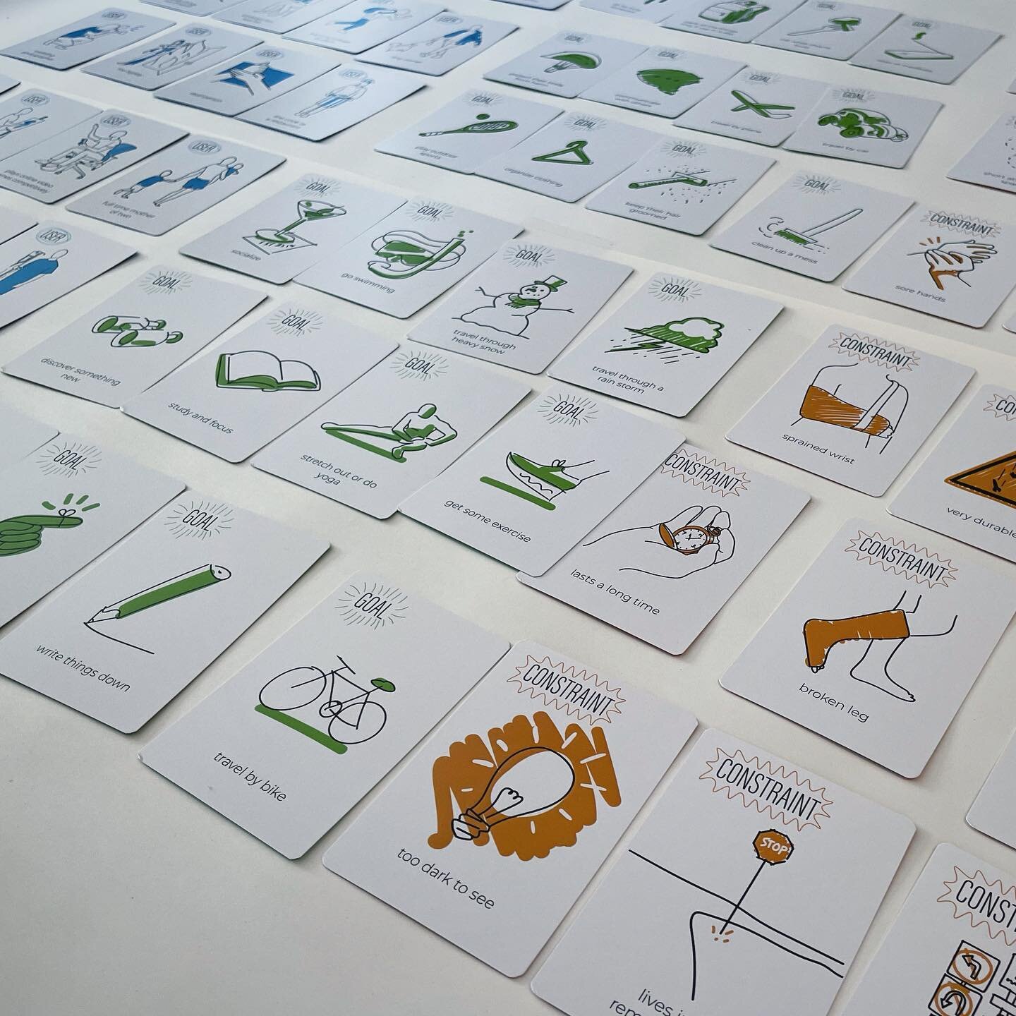 Our new game Bad Ideas [lead to better ones] has 75 individual cards that can be combined into over 10,000 unique creative prompts. Learn more about the game on Kickstarter! Link in bio
#kickstarter #design #sketching #cardgame