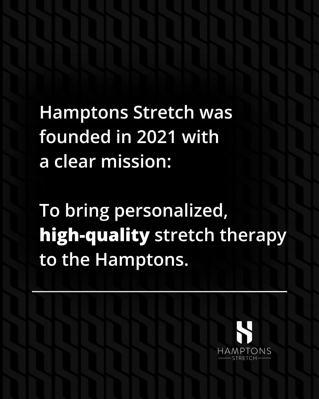 Built with care. Made for real results. Hamptons Stretch #wegotyourback 

#hamptonsstretch #stretchhamptons #hamptonswellness #smallbuisness #hamptonssmallbusiness