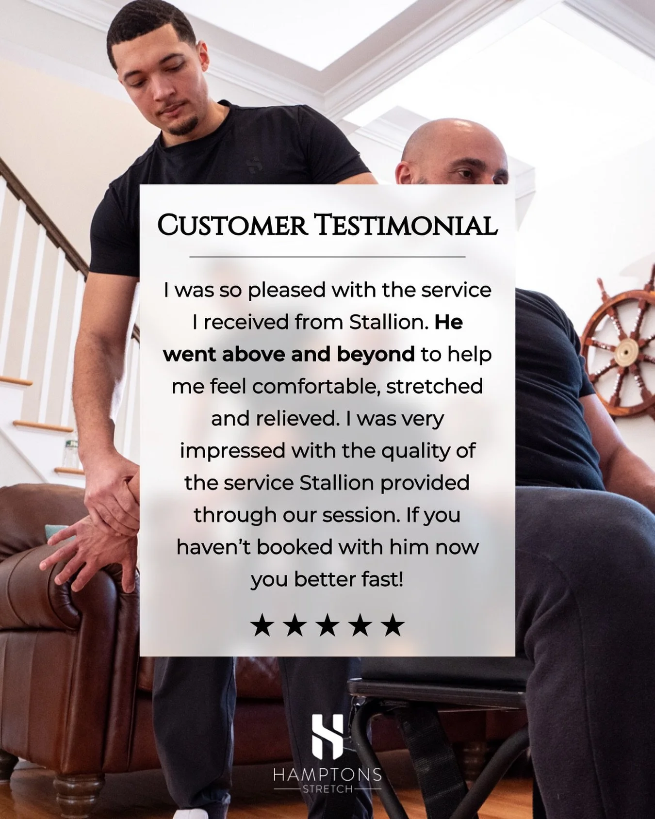 We love working with the Hamptons community and creating a space where clients feel comfortable and well taken care of.

#wegotyourback #hamptonsny #stretchtherapy #hamptonsstretch #hamptonswellness