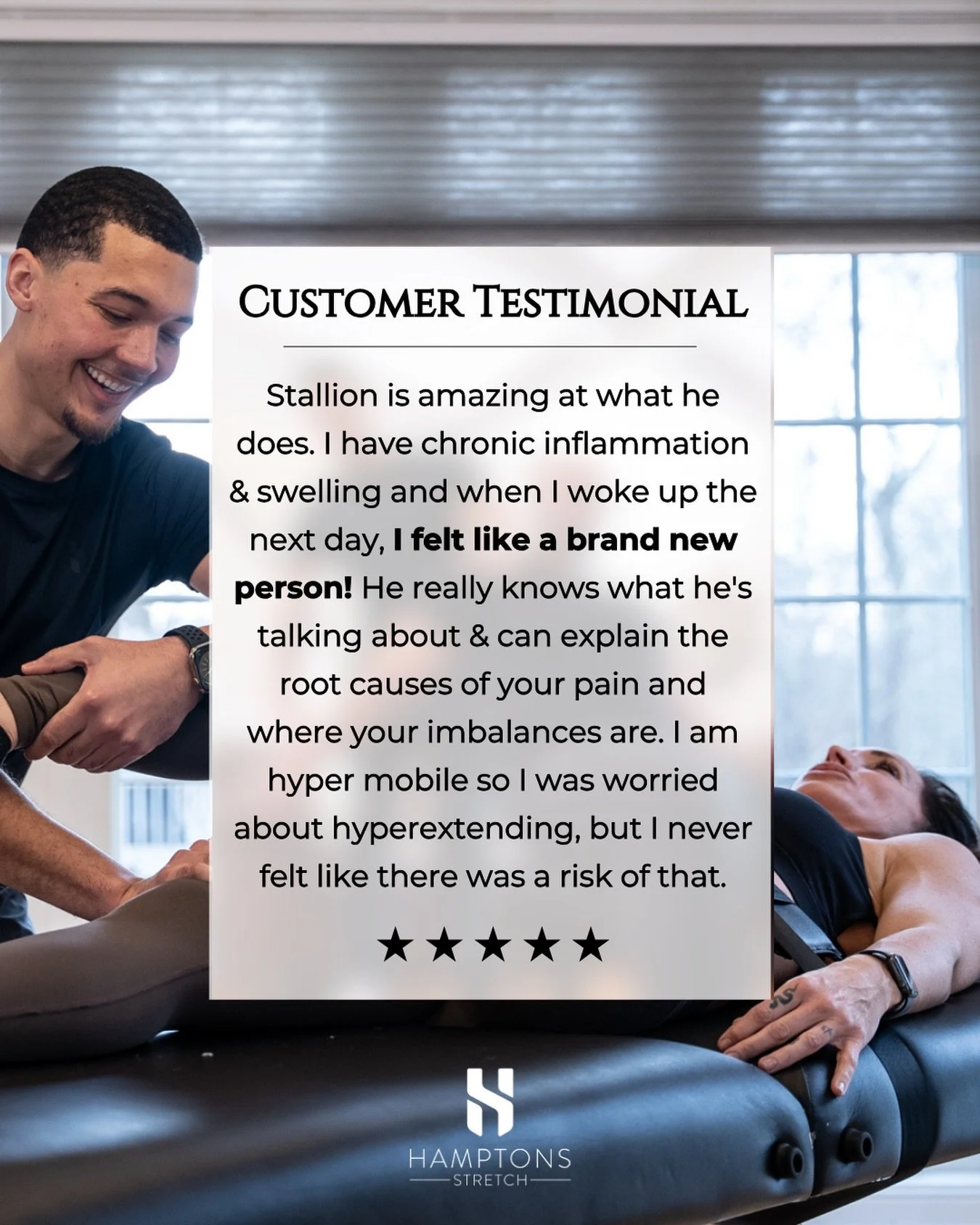 Education, precision and care guide everything we do, supporting each body through intentional movement.

#wegotyourback #hamptonsstretch #stretchhamptons #stretchtherapy #hamptonswellness