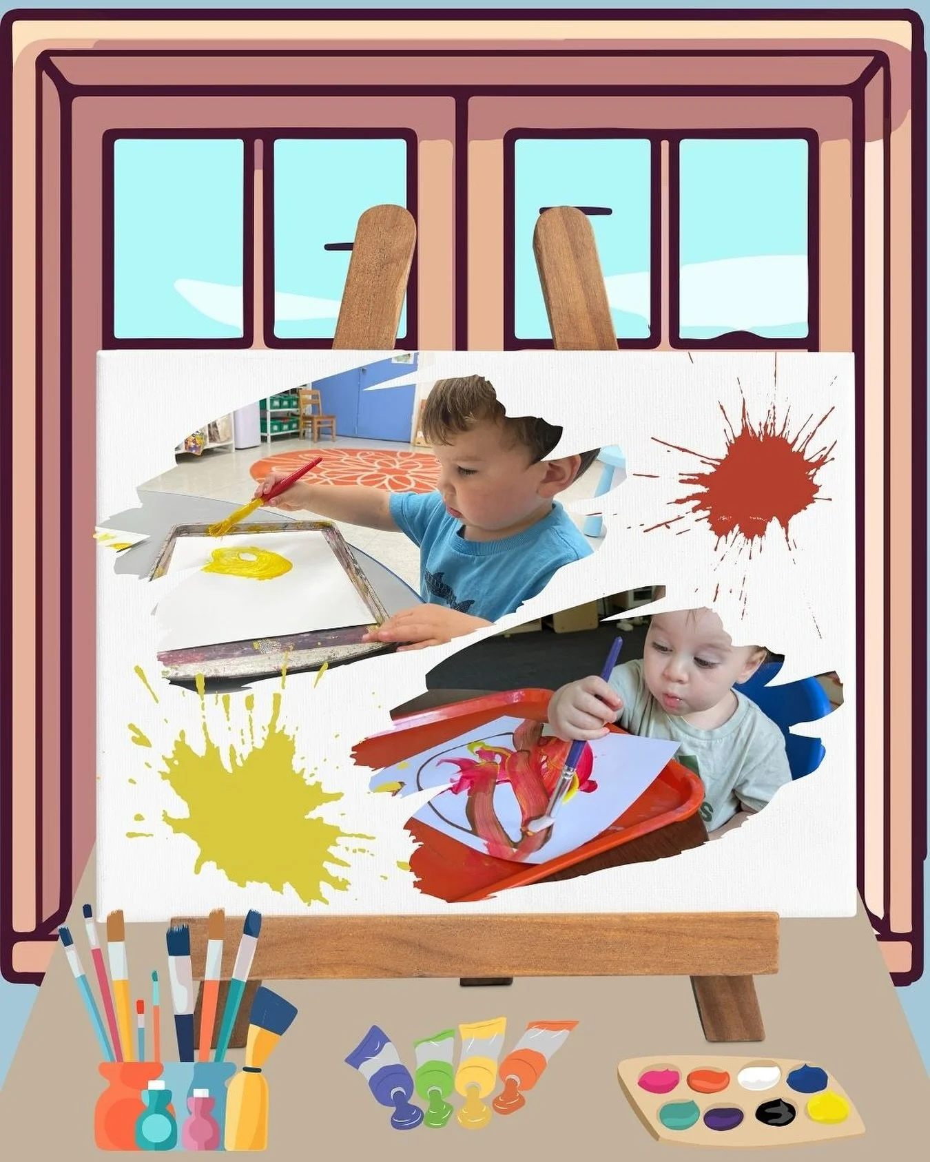 &ldquo;From one brushstroke grows endless creativity. Let&rsquo;s start the journey! 🎨💫&rdquo;

&ldquo;Your child&rsquo;s creative journey starts here &mdash; with play, joy, and plenty of paint! 

Contact us today to learn more.&rdquo;

#Preschool