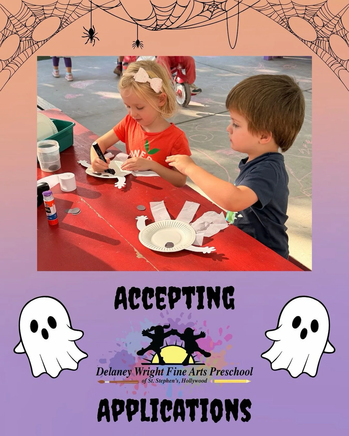 .
Each month brings a new theme &mdash; and our teachers bring it to life with hands-on, fun-filled activities! 

Interested in learning more or scheduling a tour? We'd love to meet you! Please contact our director, Joni, at fineartspreschool@gmail.c