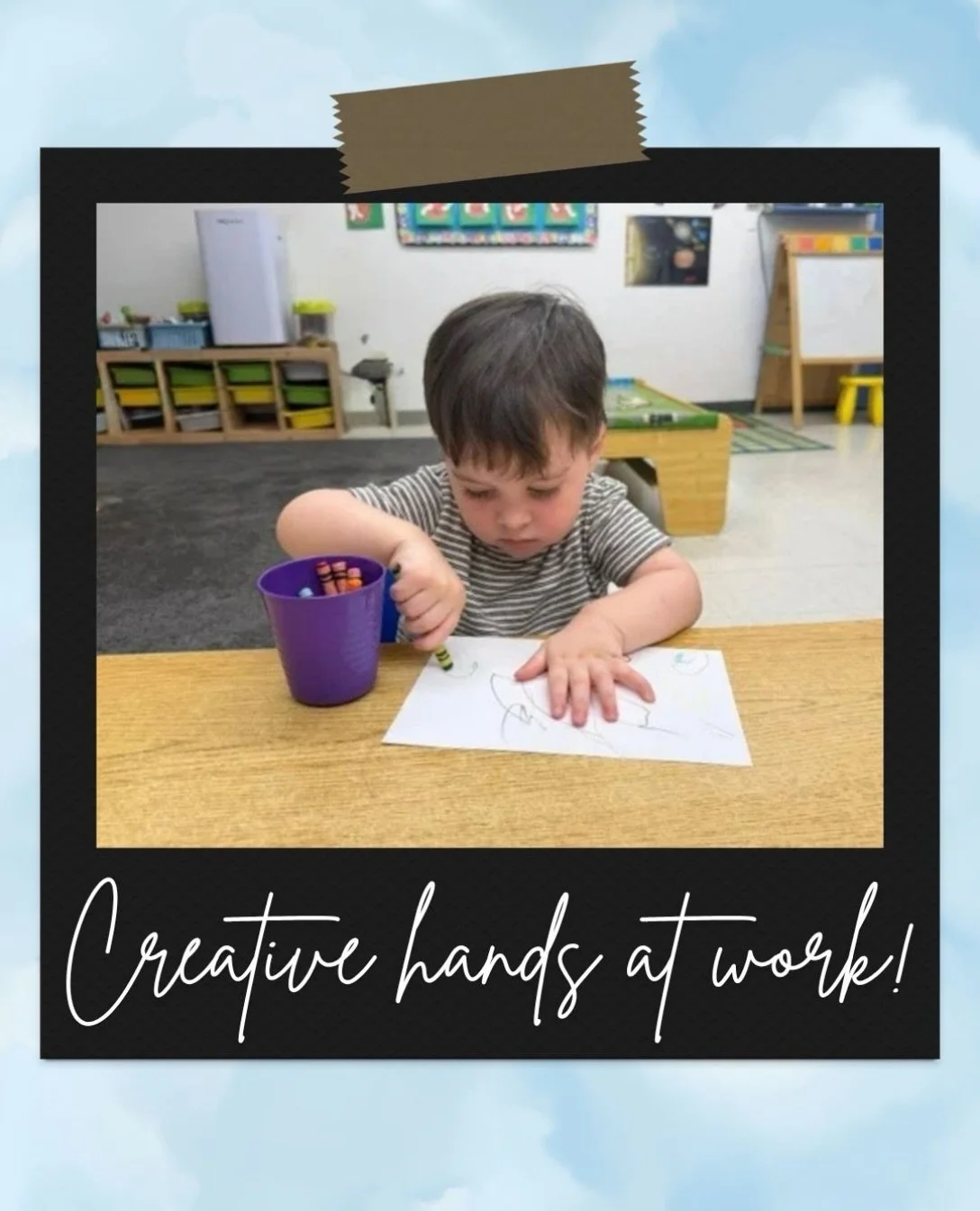 Our little artists mastering fine motor skills one masterpiece at a time! 🖍️🎨 

Interested in learning more or scheduling a tour? We'd love to meet you! 
Please contact our director, Joni, at fineartspreschool@gmail.com or give us a call at (323) 4