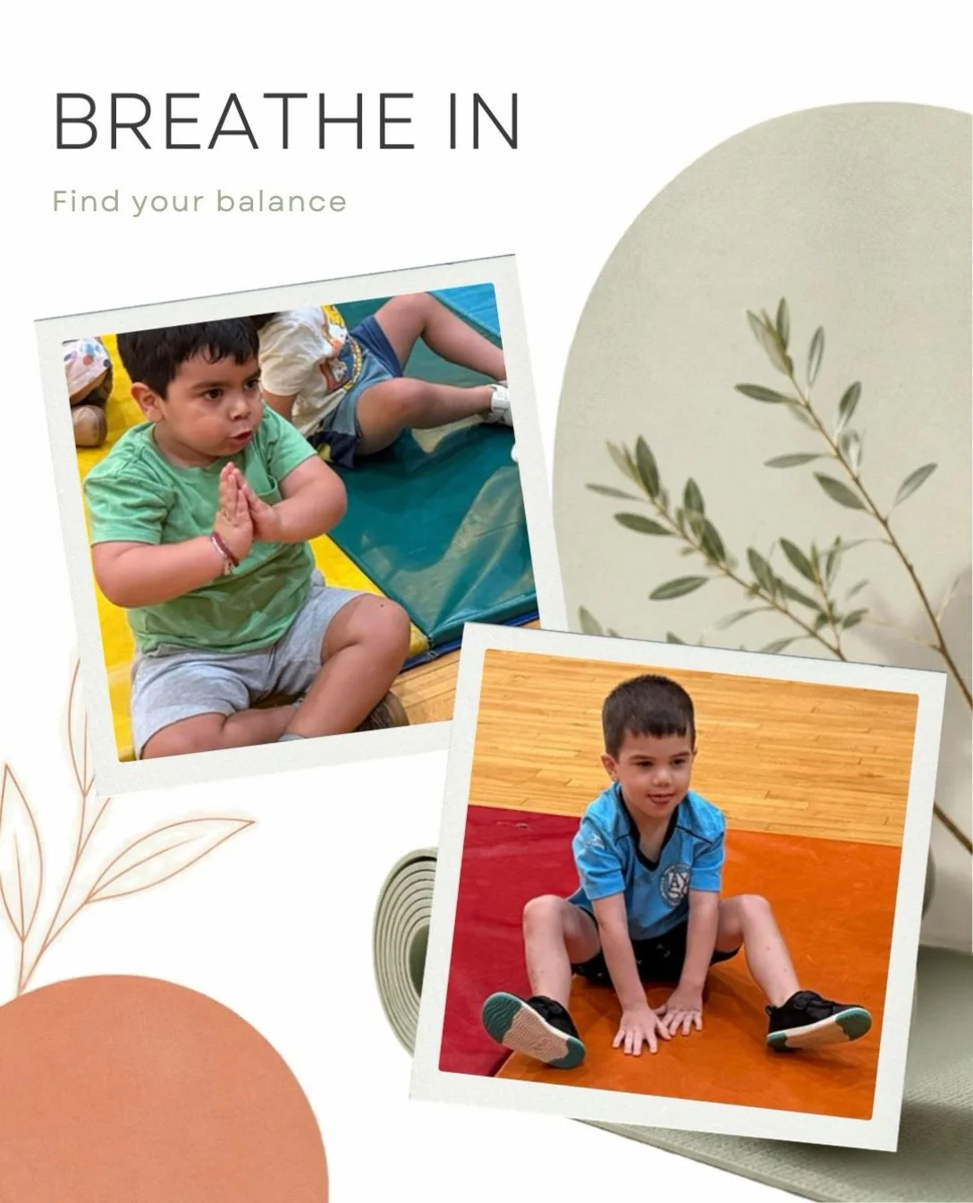 Today, our little ones took a moment to breathe and find their center! 

At Delaney Wright Fine Arts Preschool, we believe in integrating mindfulness and physical activities into our daily routine from an early age. These gentle exercises help our pr