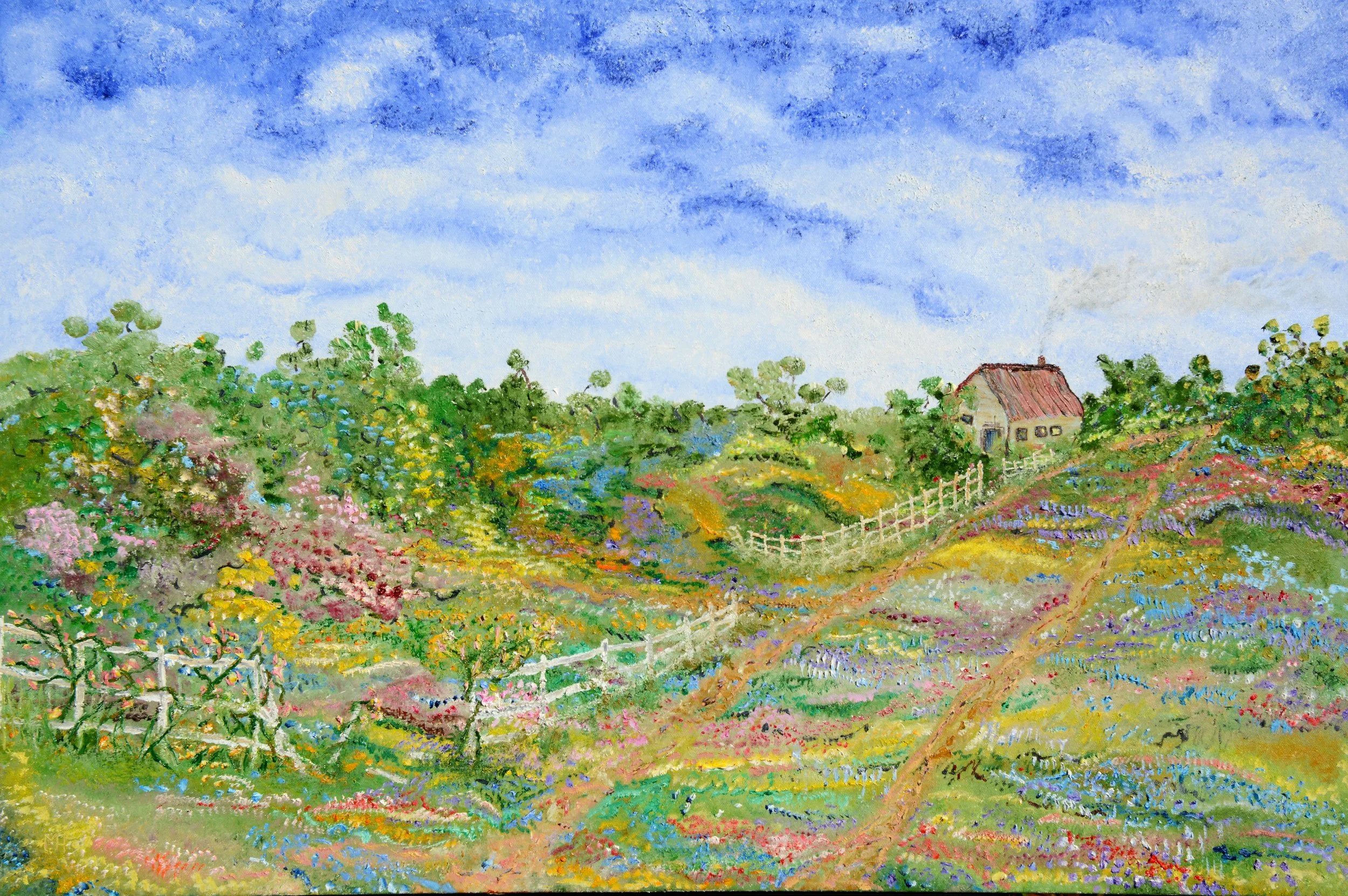 Chesterfield Revisited, Oil on Canvas, 24" x 36"  $1,080  @ 2026 