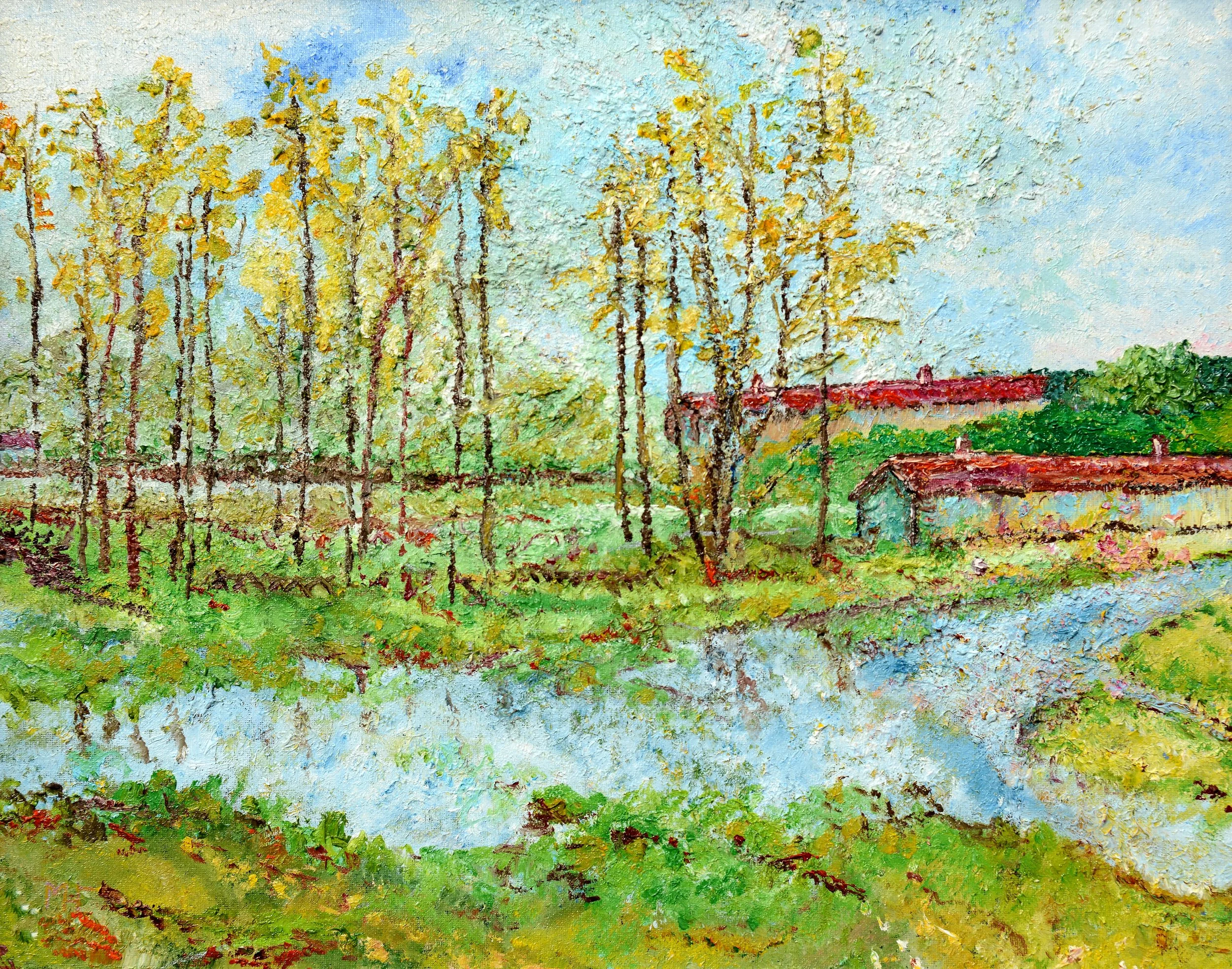 Island of St. Thomas, Oil on Canvas, 16" x 20" art in 21" x 25" Frame, $400  @ 2026