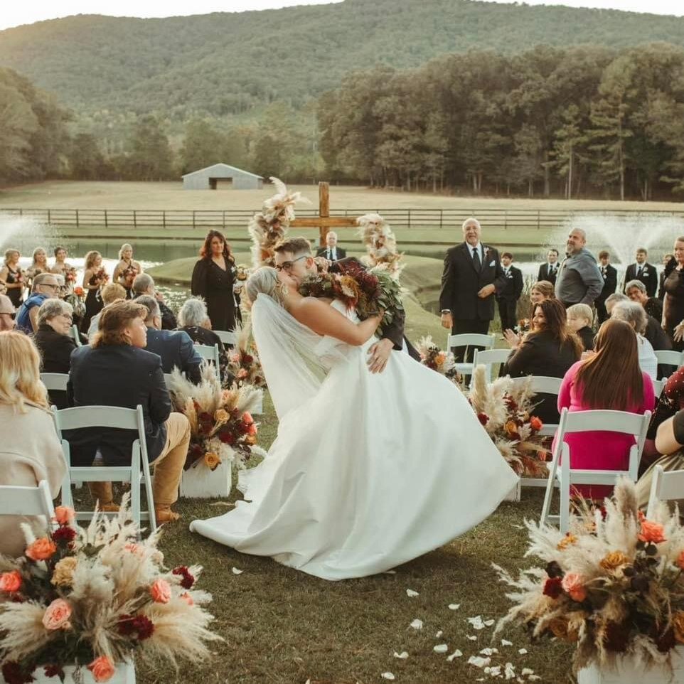 DO the DIP!!!

Be sure to tell your photographer that you want to catch this precious moment on film.  But word of advice....practice with your honey a few times so theres no mishaps.  And if there are...kiss and keep going!!

We're here for all the 