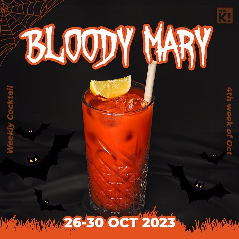Halloween is just around the corner!
Looking for a special cocktail for your party?🕸️🧛🎃👻 Have a spooky Halloween with our Bloody Mary cocktail❤️❤️

#praha #prague #kpopcz #bloodymary #halloween #halloweencocktails #cocktails #praguerestaurant #re