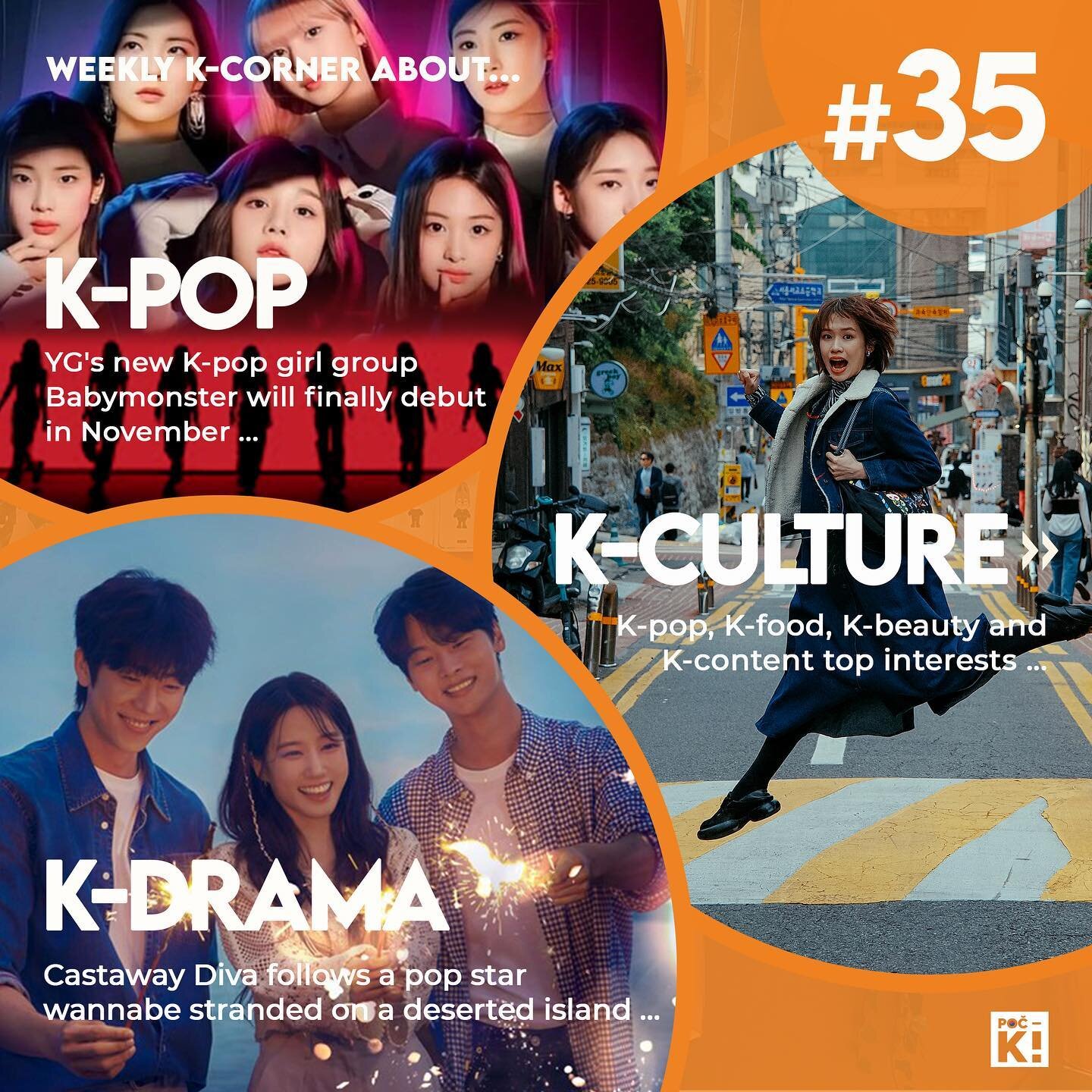 Your weekly dose of K-news is here!~ 💛💛💛

#prague #praha #korean #kpop #kpopcz #babymonster #kfood #southkorea #parkeunbin #castawaydiva #kdrama #kpopnews #kculture #프라하한식당 #프라하맛집 #프라하