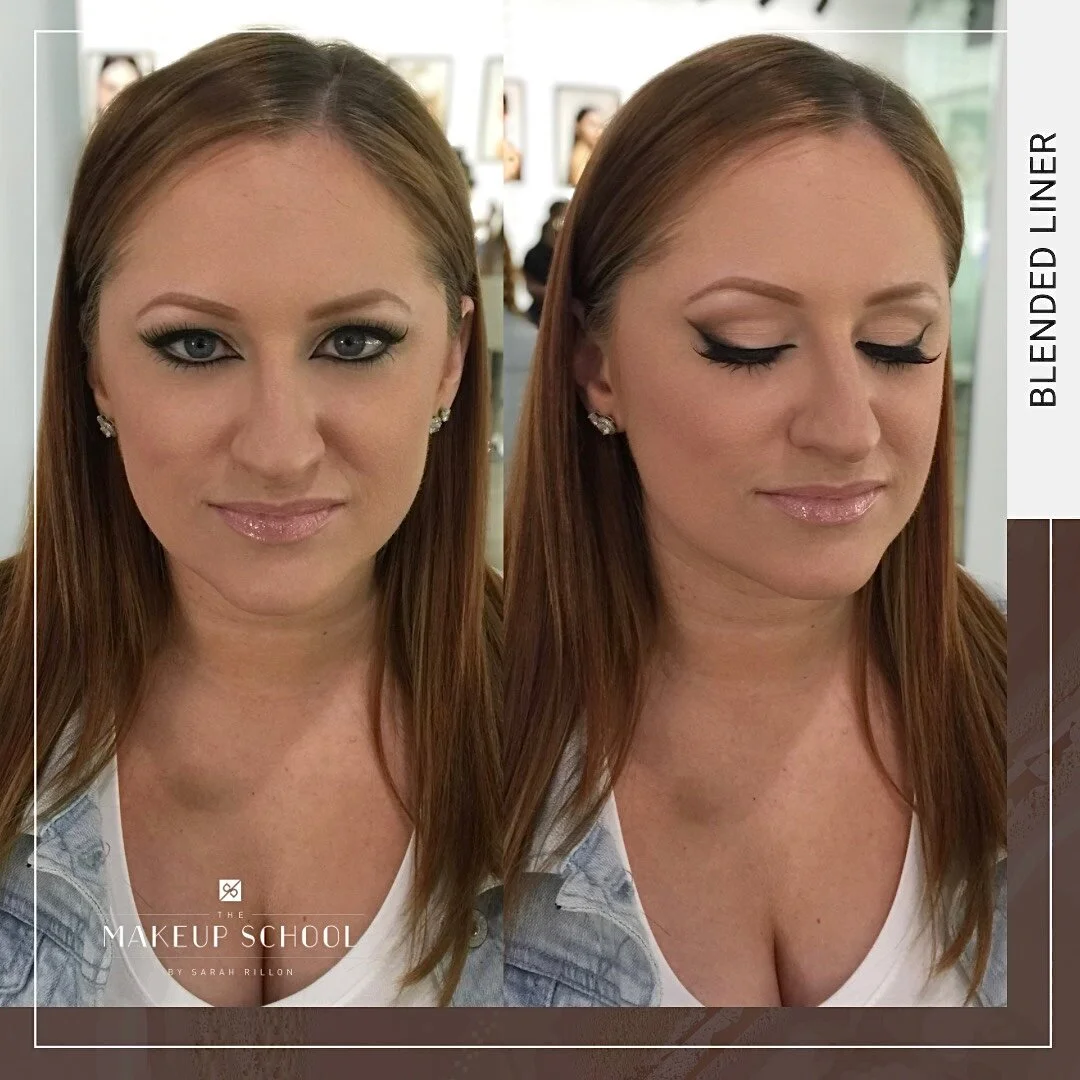 Connected liner mixed with @sarahrillon_mua&rsquo;s signature blended liner eyeshadow technique gives us allll the feels. 😃

We&rsquo;ve recently had a big influx of our brides requesting this look again! One of our fave techniques. 

If you&rsquo;r