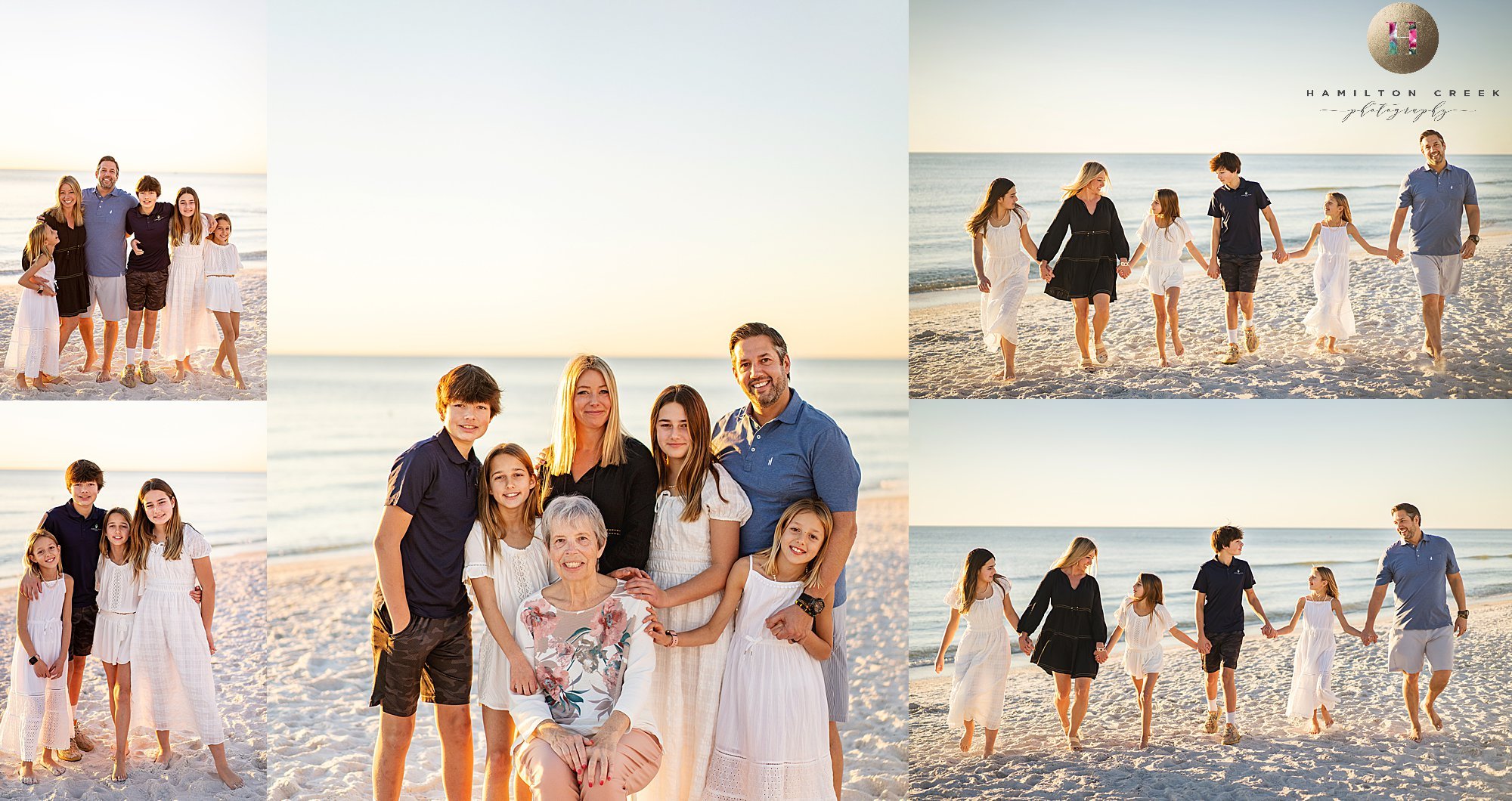 Sunset Family Photos Panama City Beach, Destin, Ft Walton & Miramar