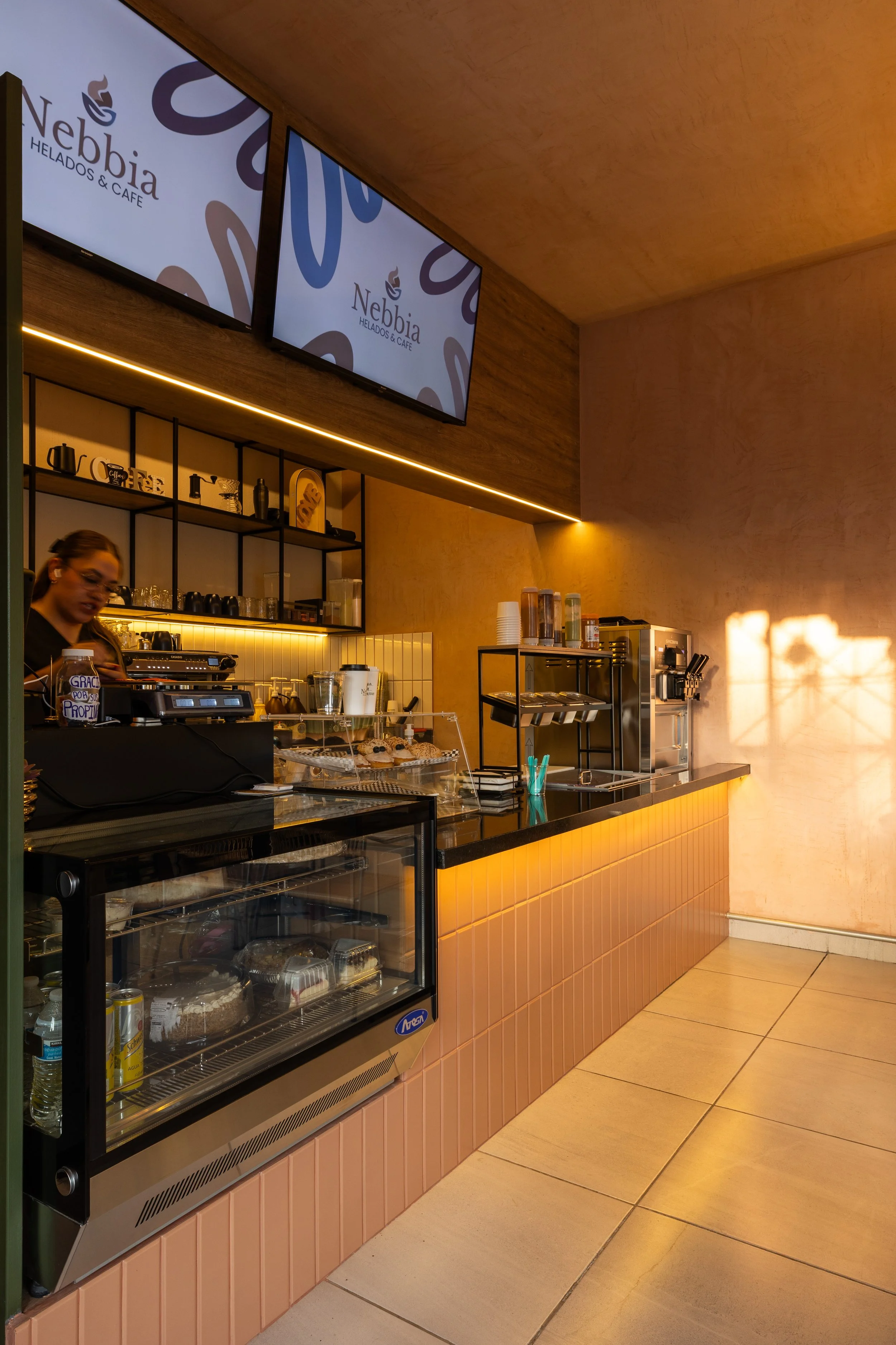 NEBBIA HELADOS Y CAFE EN  CD GUZMAN