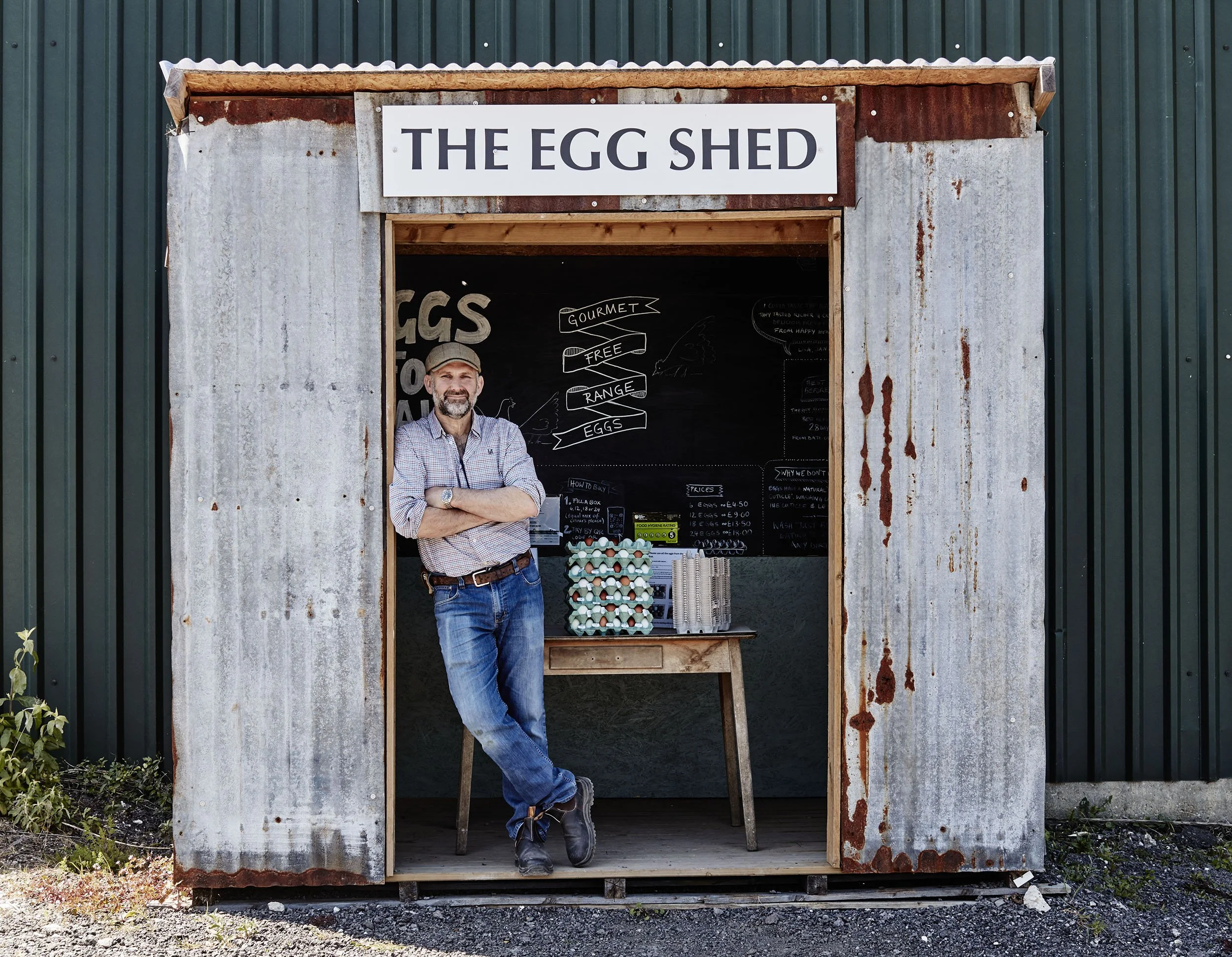 The Egg Shed Joy Farms Surrey Adrian