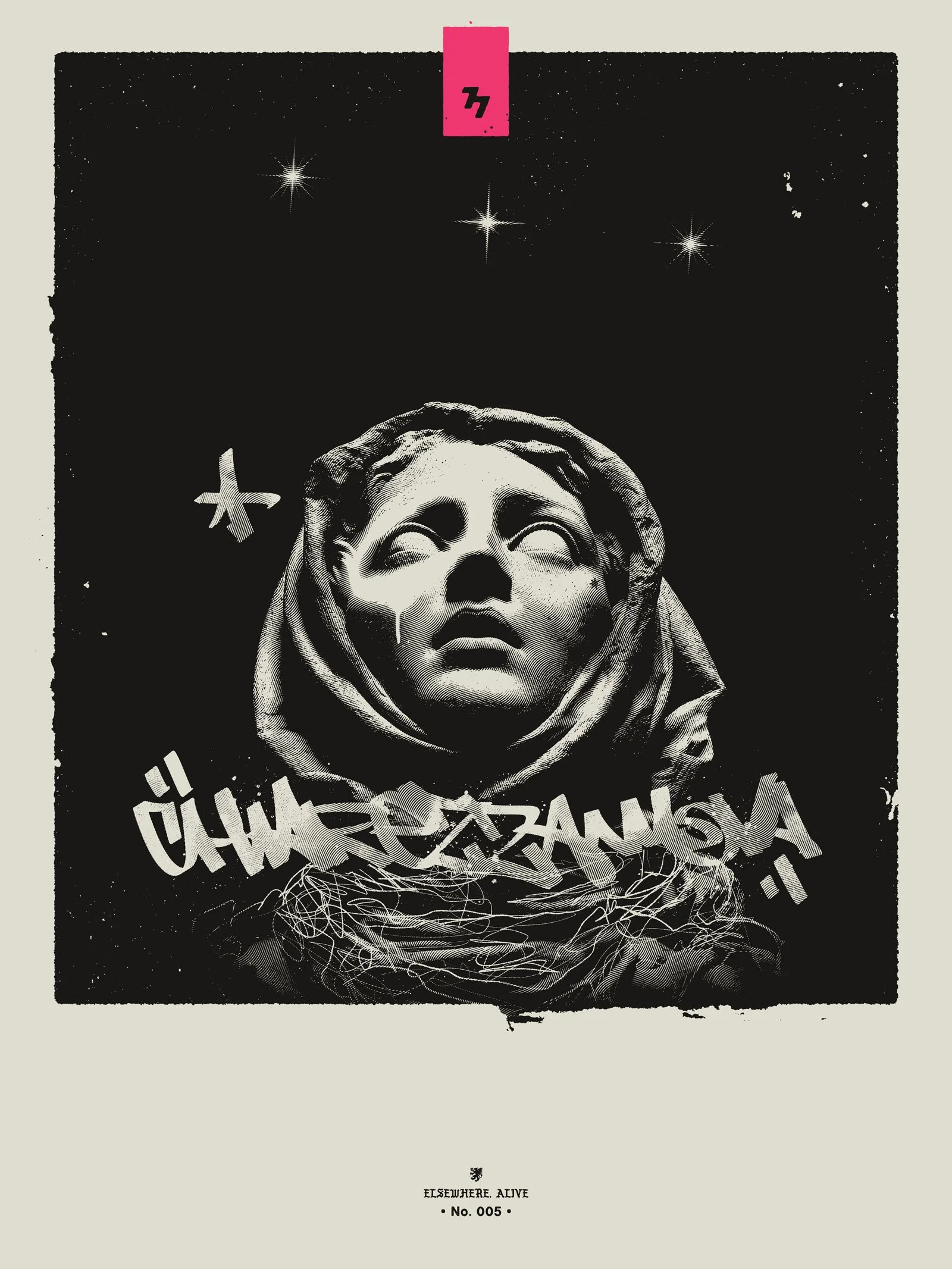 Elsewhere, Alive. No. 005: A Study Beyond Corporealism (2026) | Blacksevens / Cristian Whitney Fine Art Exhibition