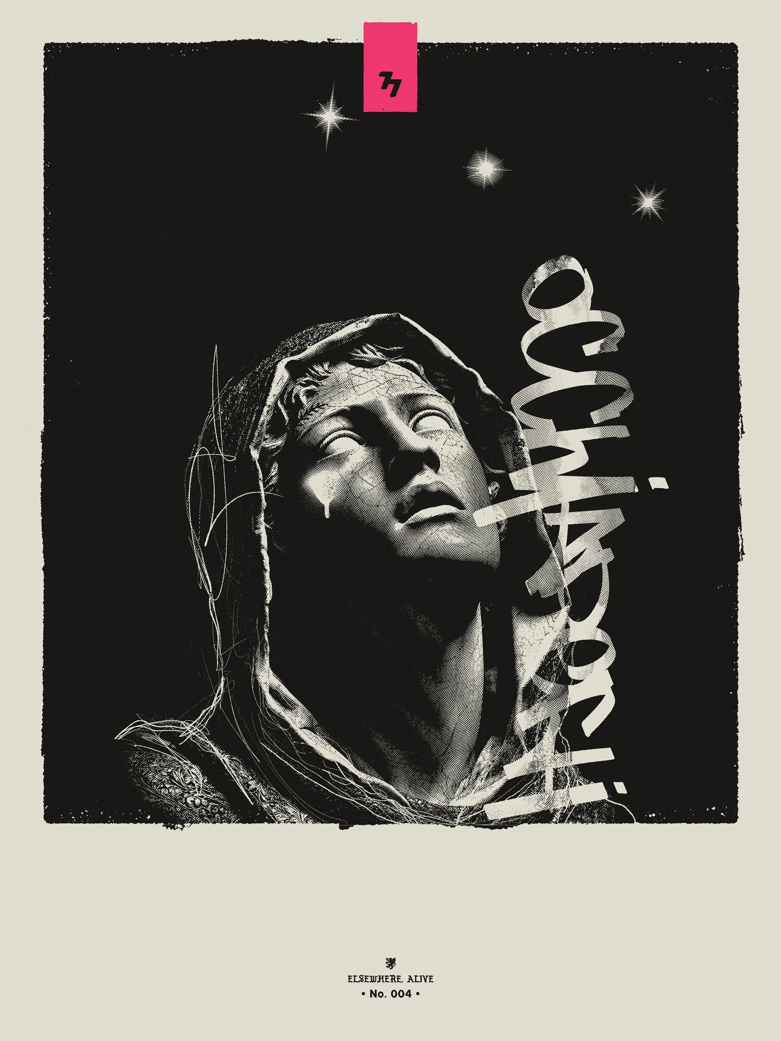 Elsewhere, Alive. No. 004: A Study Beyond Corporealism (2026) | Blacksevens / Cristian Whitney Fine Art Exhibition