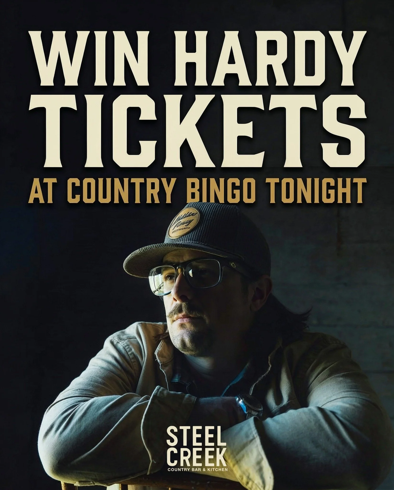 WIN HARDY TICKETS TONIGHT!

We&rsquo;re giving away 2 PAIRS of tickets to see HARDY at the Washington State Fair &mdash; and all you have to do is play Country Bingo!

Country Bingo takes over Steel Creek tonight at 9PM with TWO rounds and a pair of 