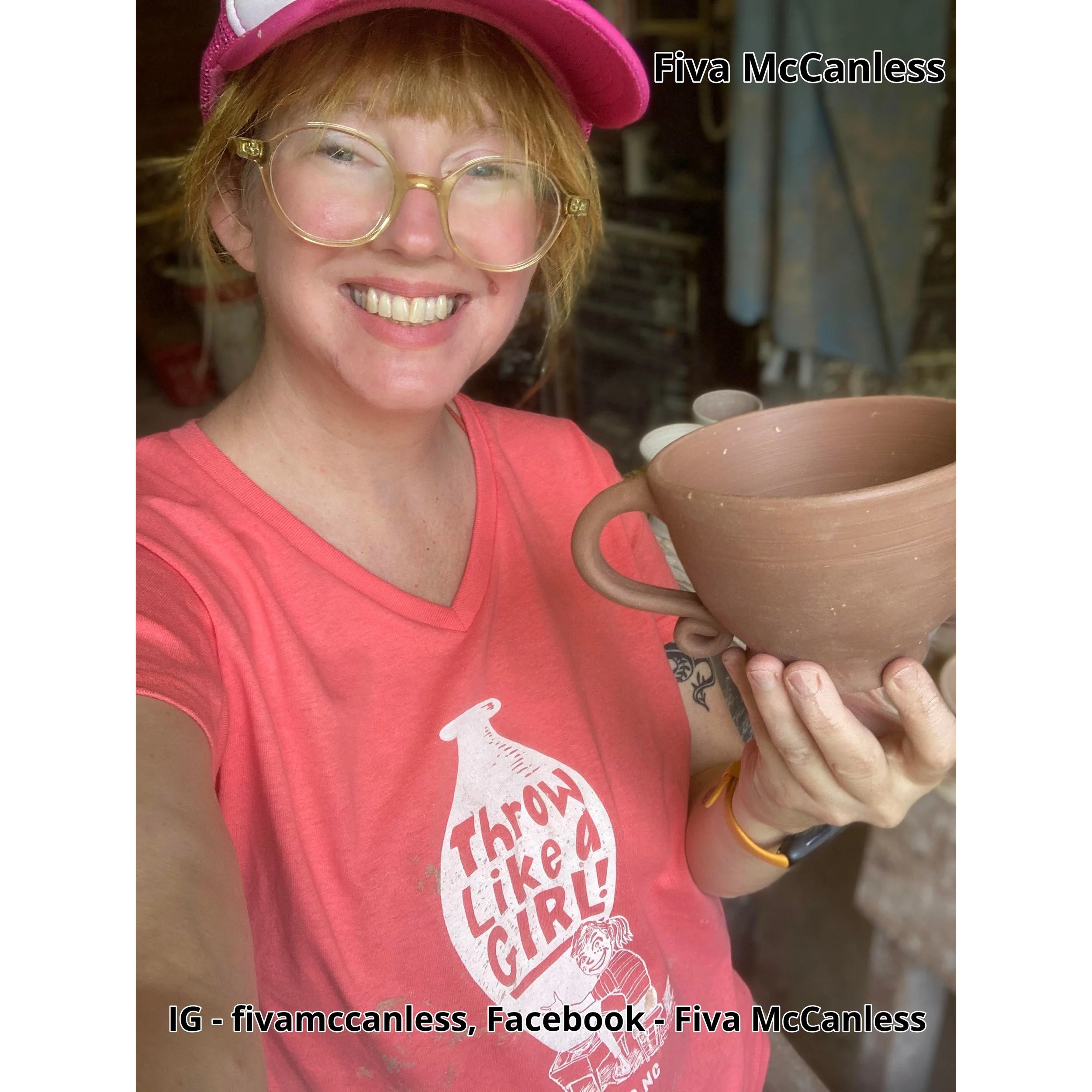 Throw Like a Girl TShirt — Eck McCanless Pottery