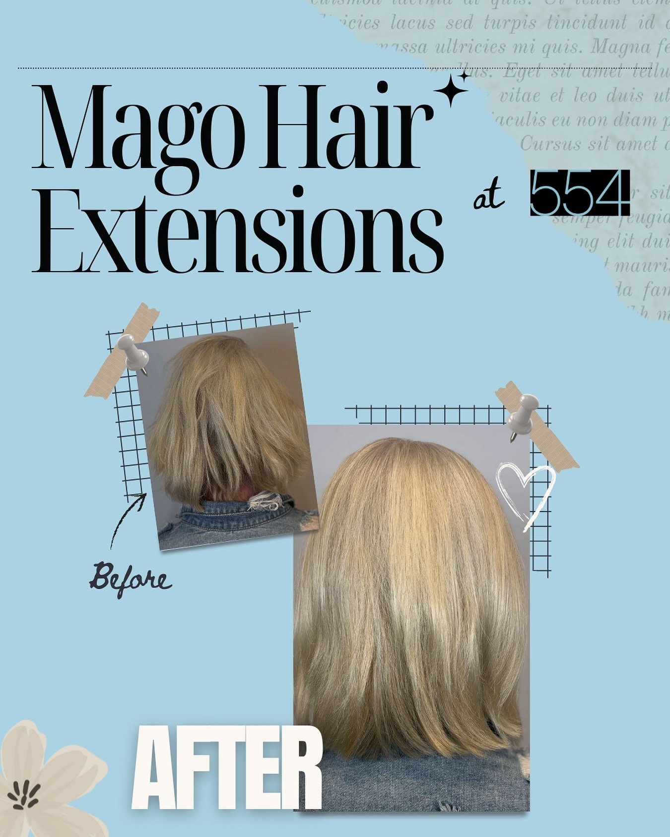 It&rsquo;s not just about the length, it&rsquo;s the volume, the fullness, and the confidence boost.

This Mago Hair Extensions transformation gave our client thicker, more voluminous hair with zero damage.

No glue, no heat, no tape. Just natural-lo