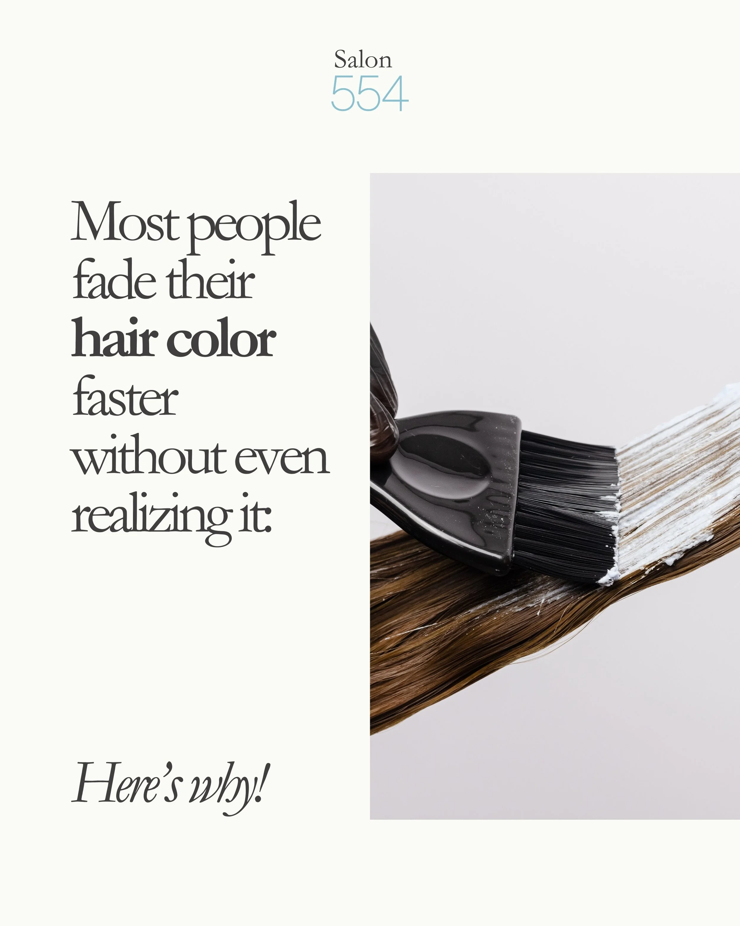 If your color loses its shine too quickly, this is for you!
.
.
.
#salem #hairtips #coloredhairdontcare #haircolouring #hairhacks