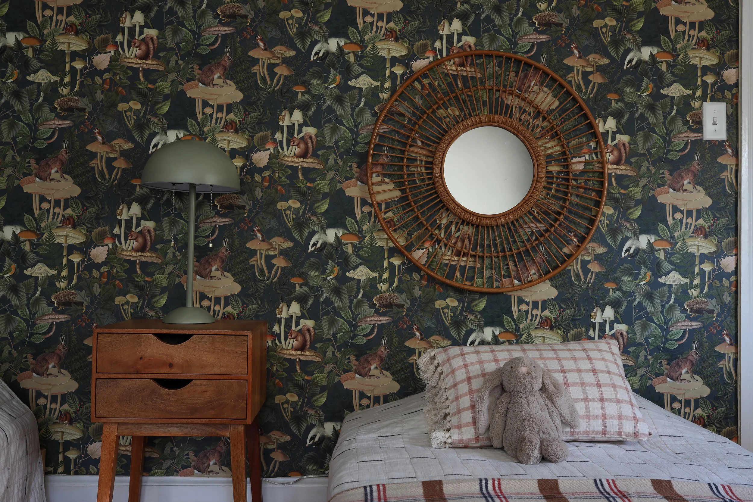 HOW TO TURN REGULAR WALLPAPER INTO PEEL-AND-STICK