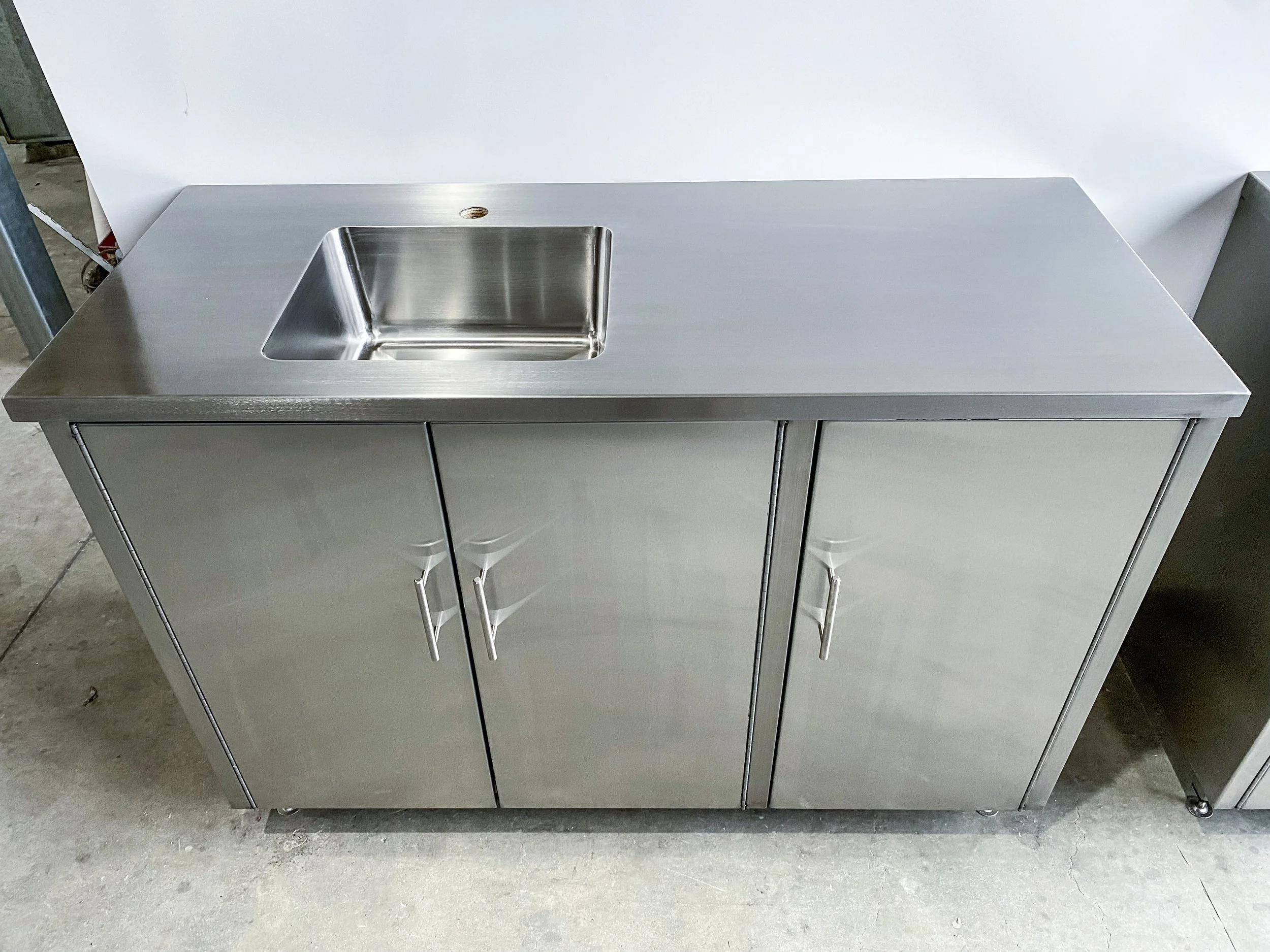 Stainless Steel Vanity Unit