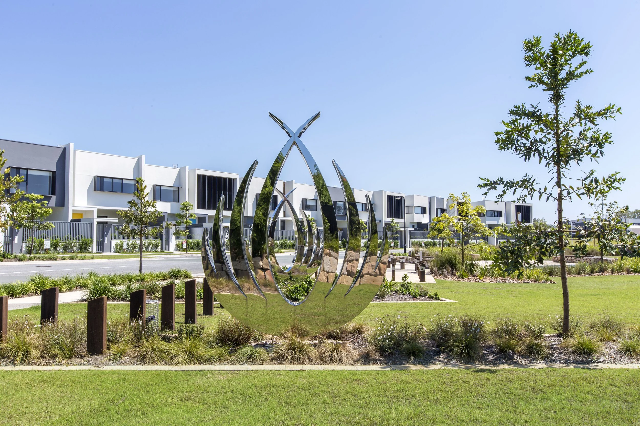 TLCC Stainless Steel Sculpture