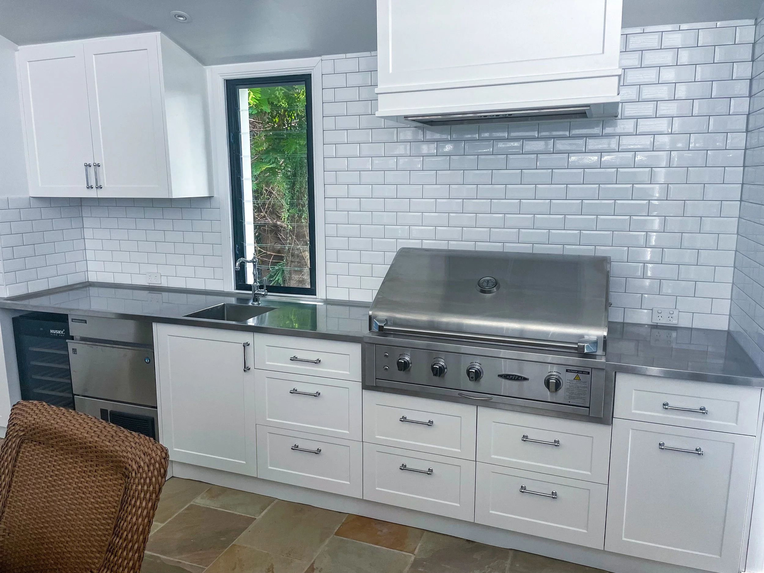 Stainless Steel BBQ Kitchen