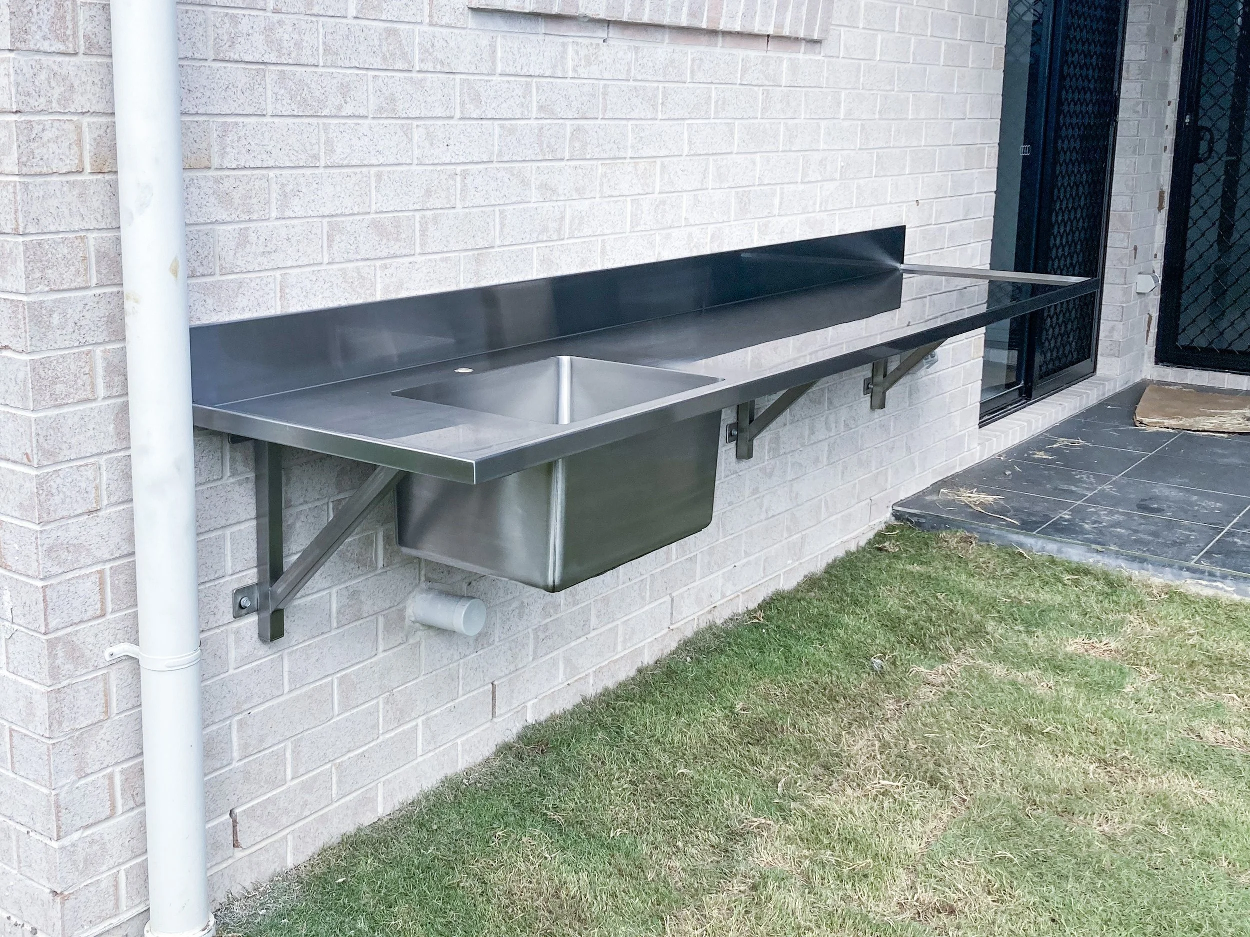 Outdoor Stainless Steel Filleting Bench
