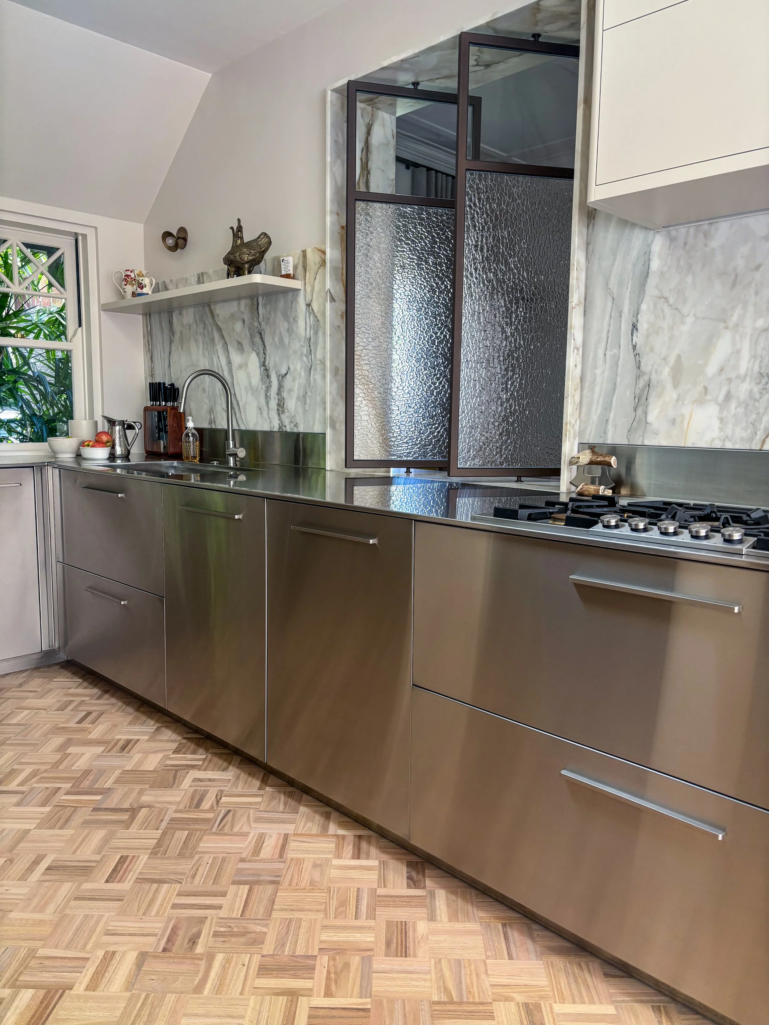 Stainless Steel Cabinetry