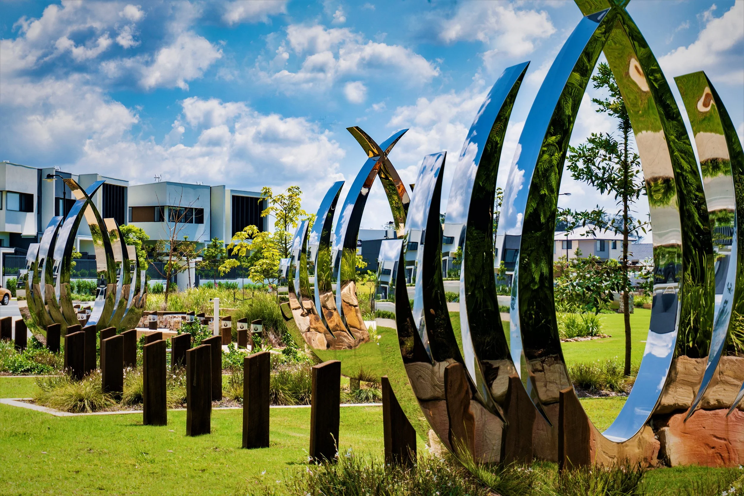 TLCC Stainless Steel Sculpture