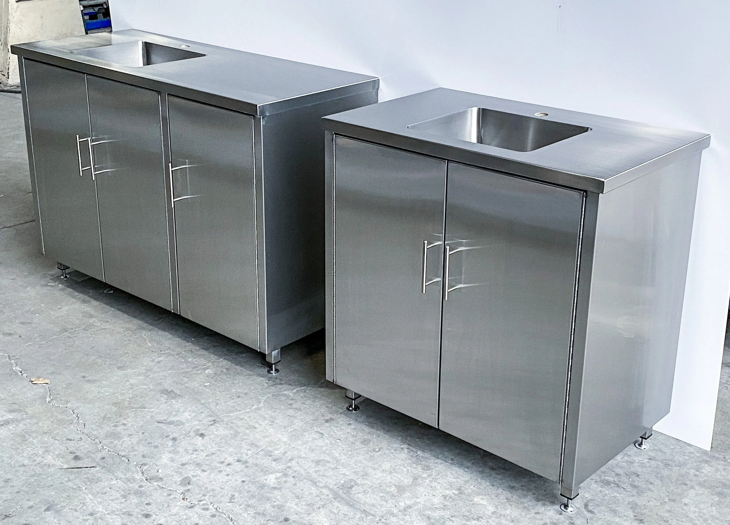 Stainless Steel Vanity Unit