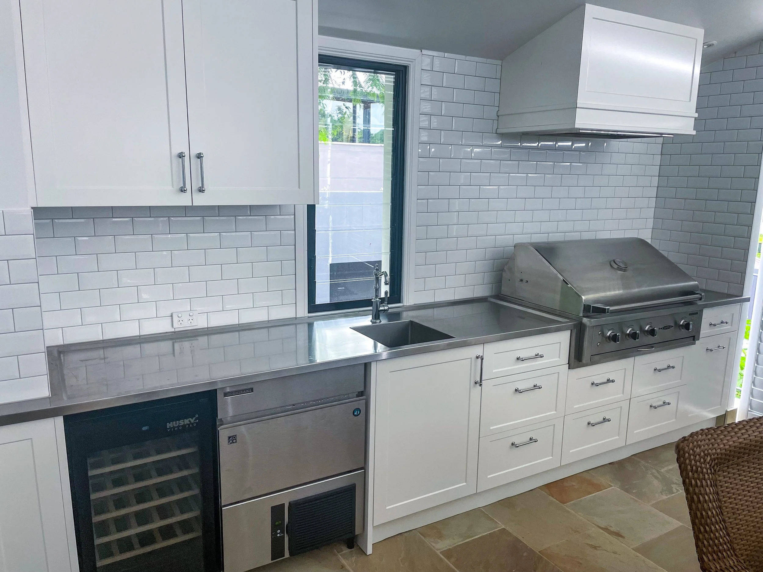 Stainless Steel BBQ Kitchen