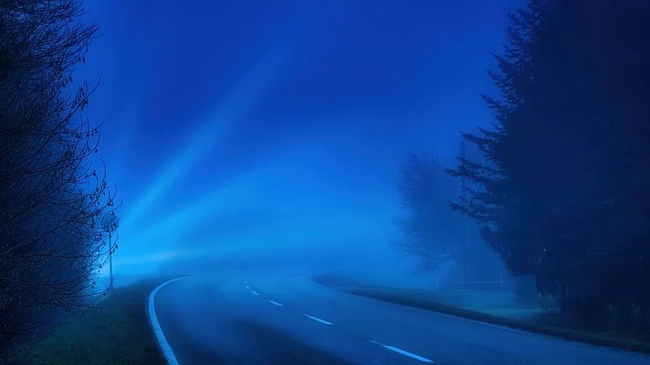 Blue Sky Visible Through The Fog of War