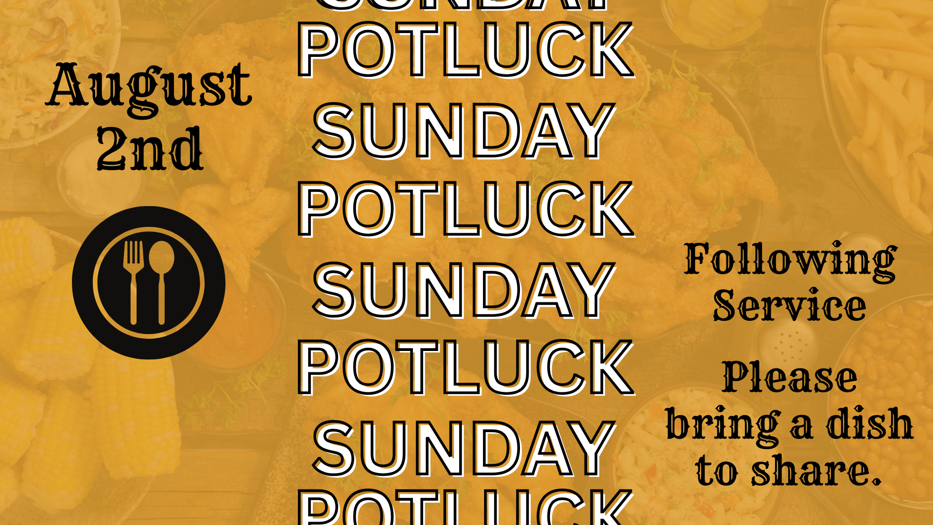 Potluck Sunday