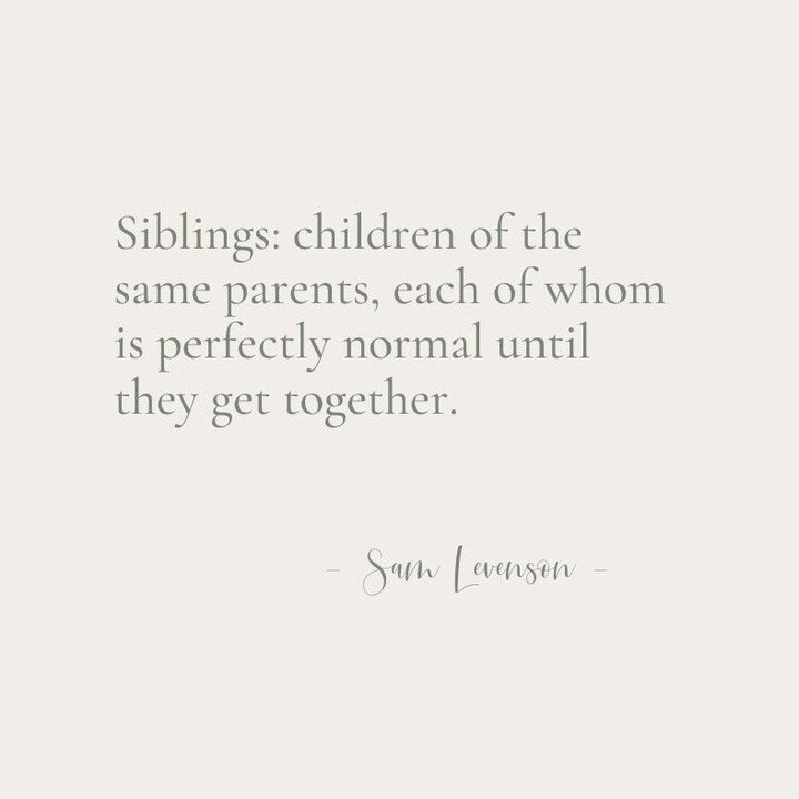 'A sibling is the lens through which you see your childhood' Ann Hood.

It's National Siblings Day. Yes...it's an actual day. No, you don't have to gift anything! 

My sibling is 17 years younger than me. Same parents, just a whole lot of only child 