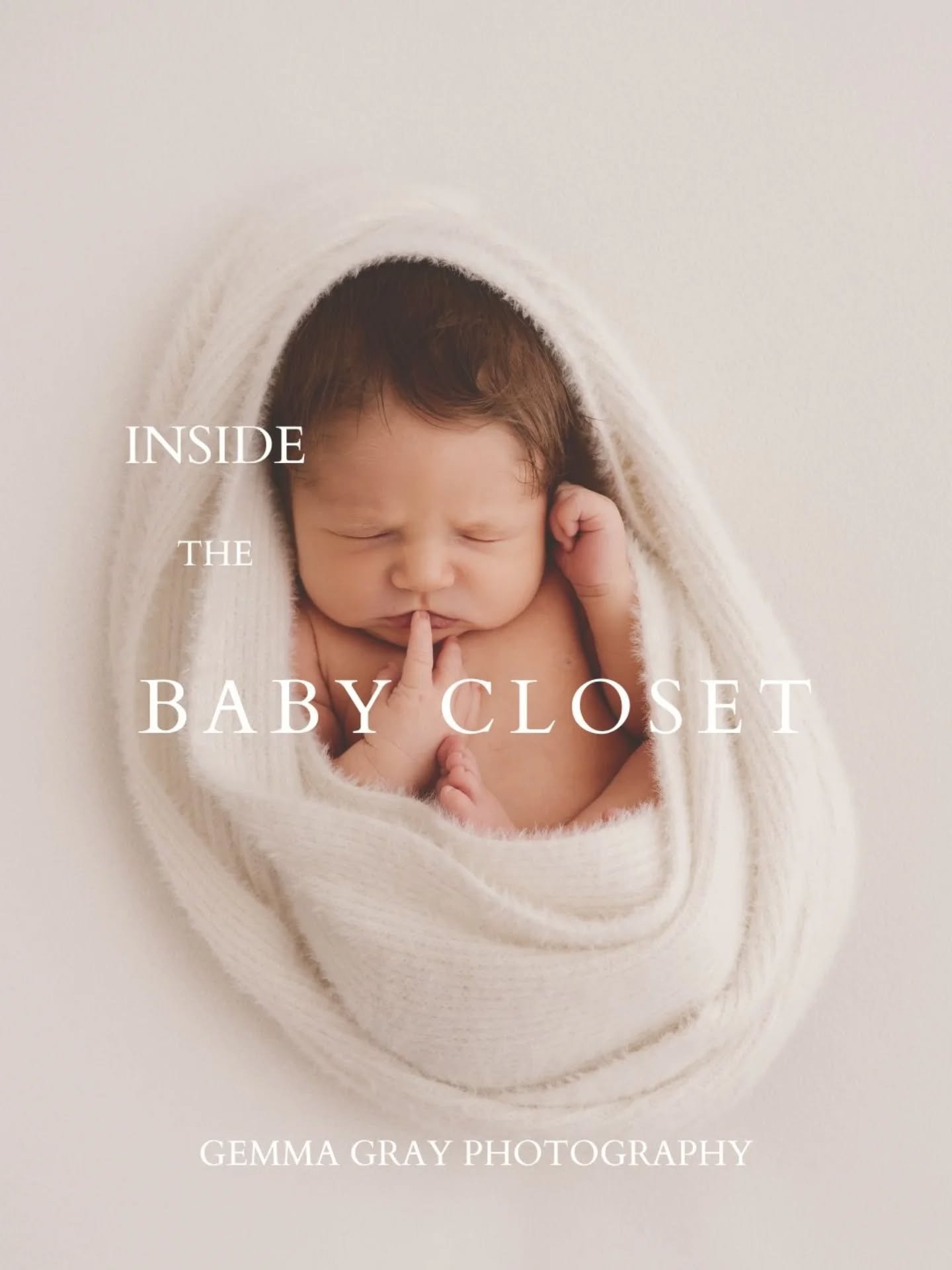 Did you know...you don't have to worry at all about what to dress your baby in for a newborn session....

I have a large selection of wraps and blankets and the cutest little neutral knits so there's always plenty of options. 

All you have to do is 