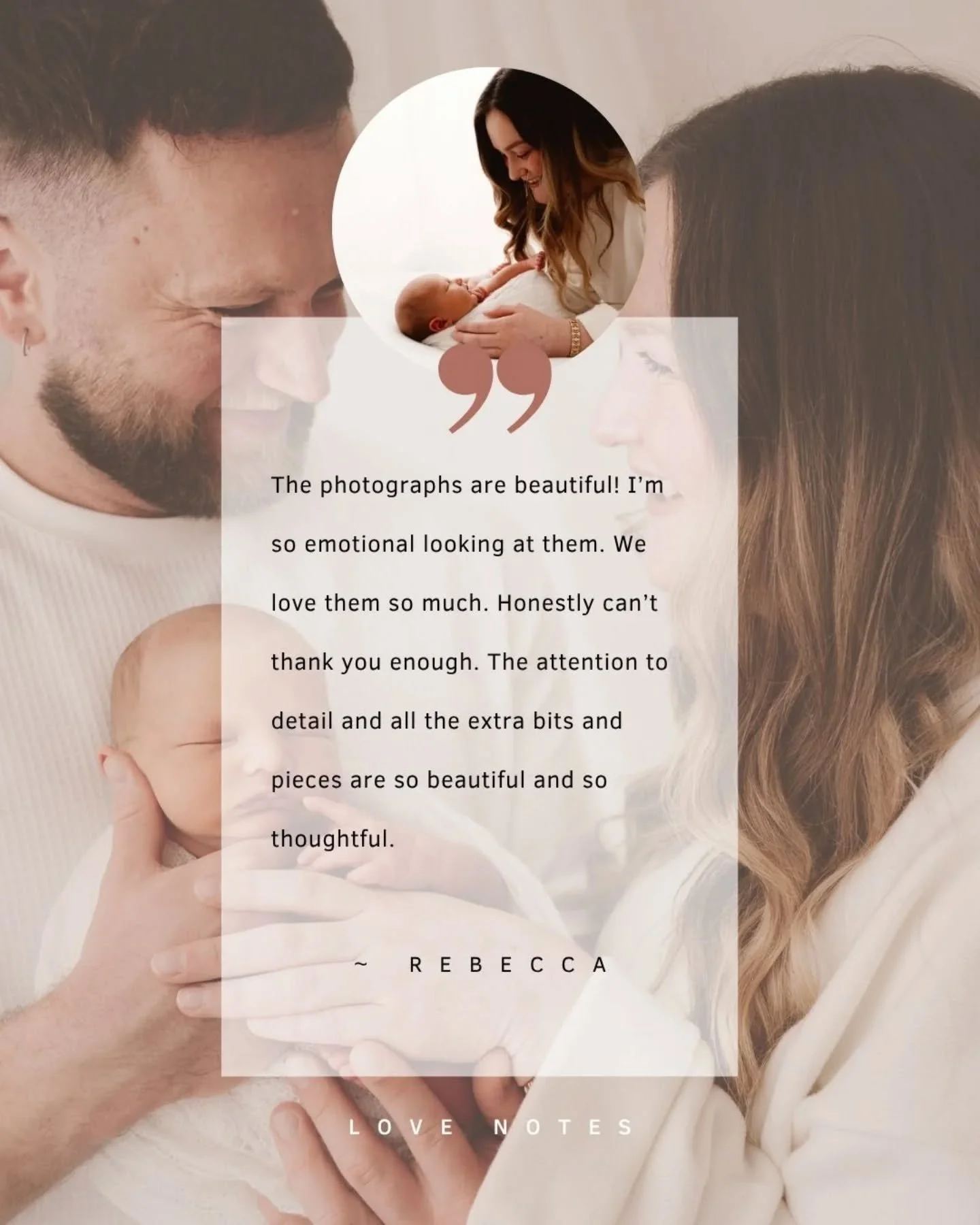 Client 🤍 notes

I live for these little messages. 🤍🤍

Even after all the years I've done this I still get a little anxious when I send off a gallery. 

Waiting for a message to say a client loves them is a mixture of total relief and sheer joy! 

