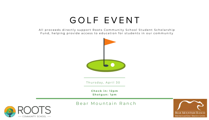 Roots Community School Golf Event