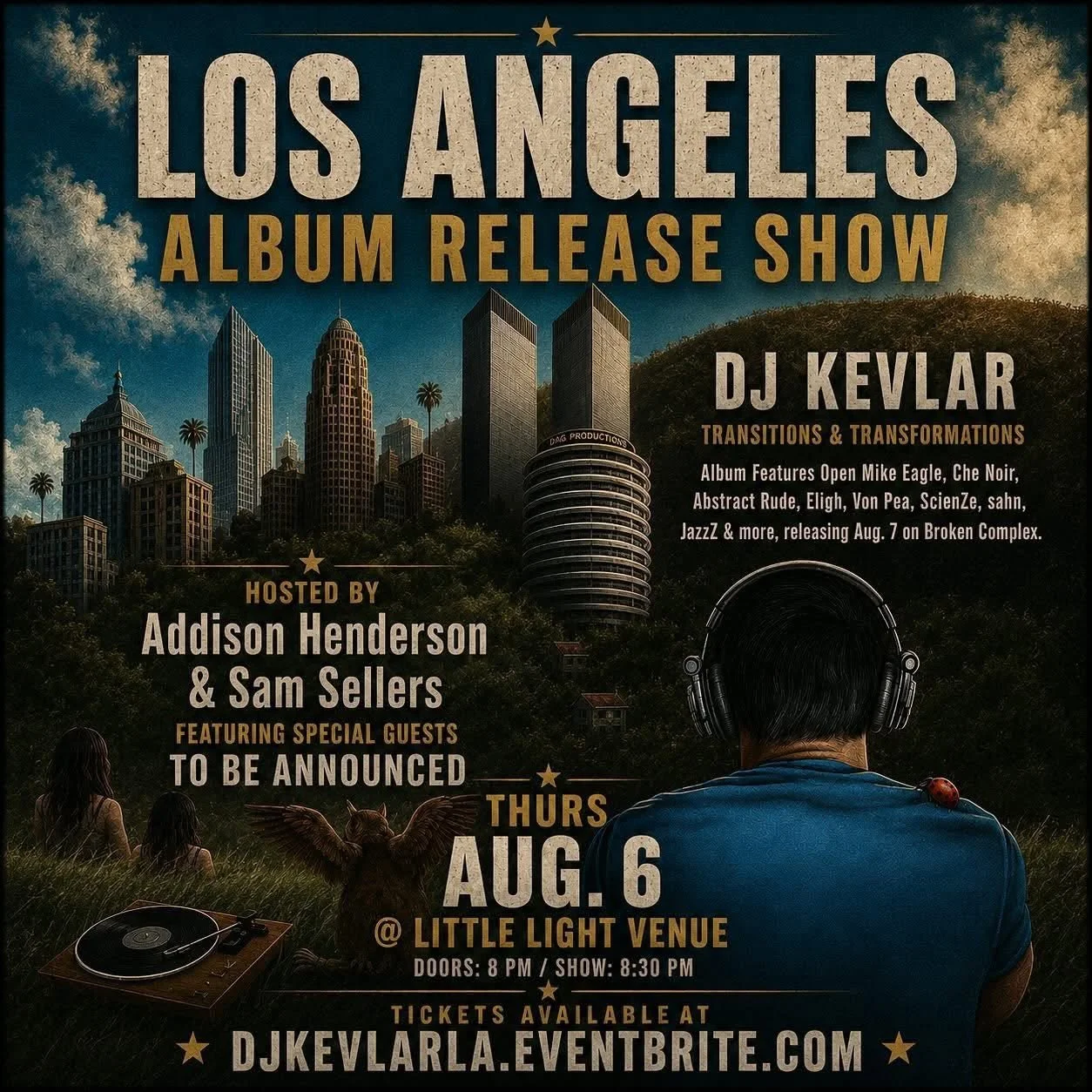 Transitions &amp; Transformations Album Release Party: LOS ANGELES