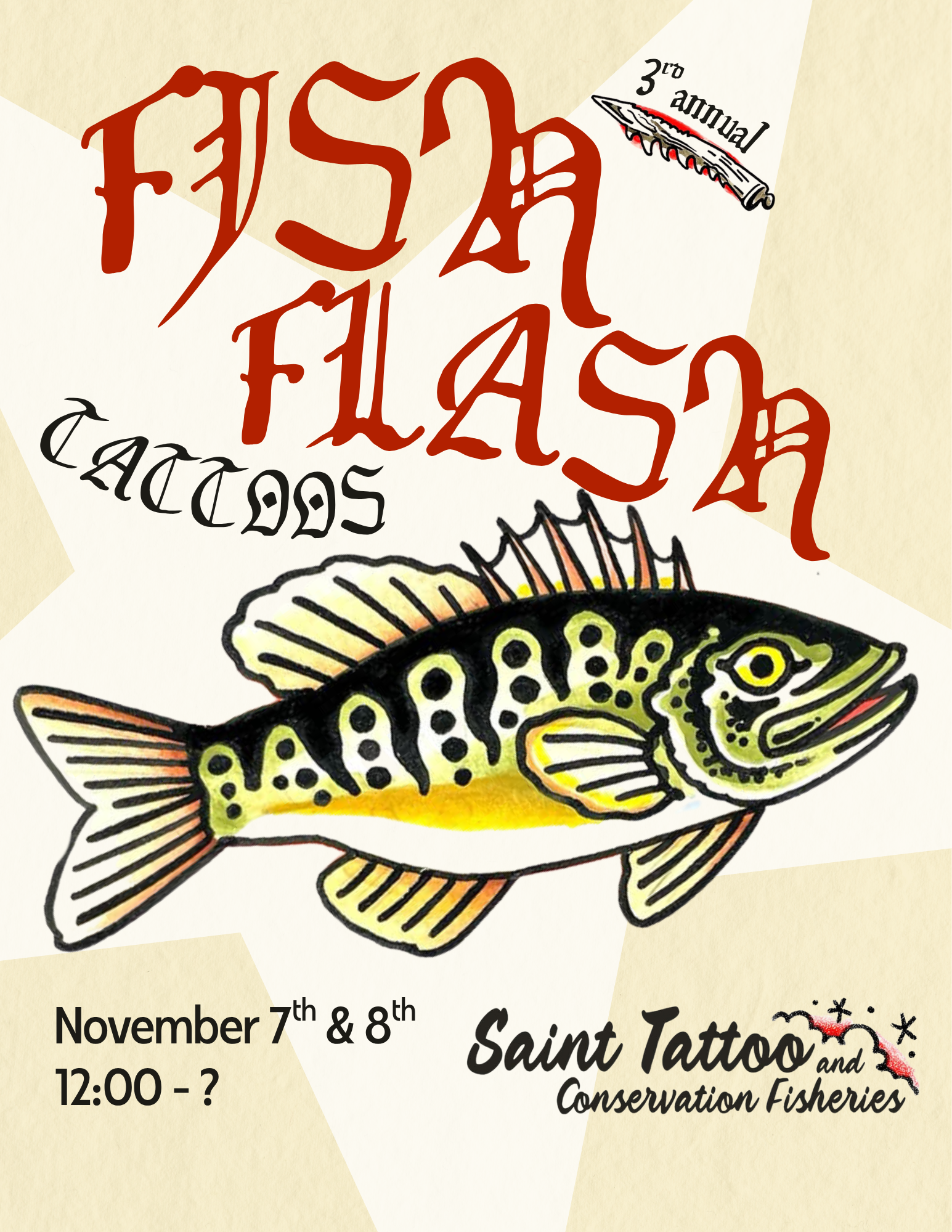Fish Flash Tattoos