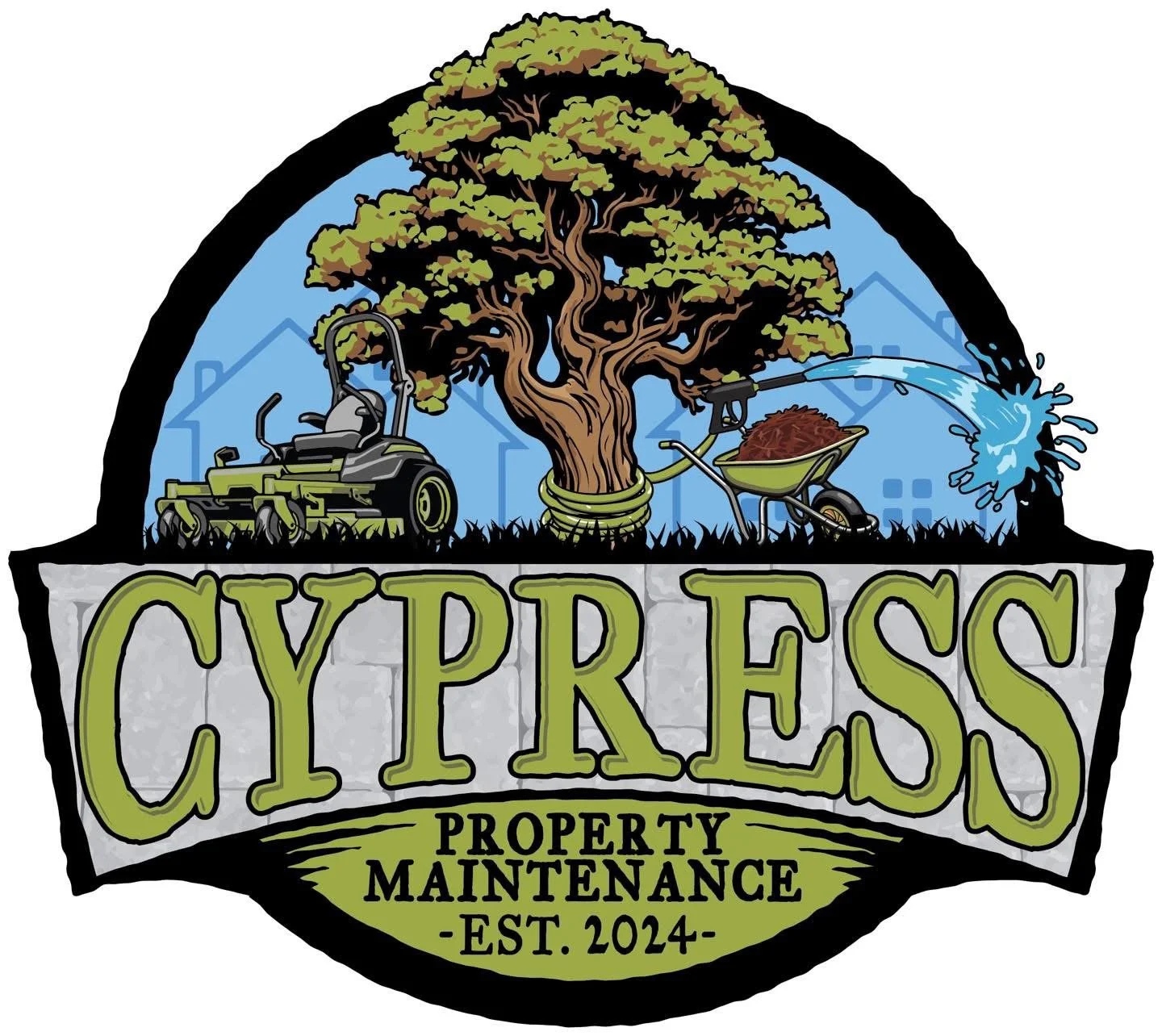 Logo Design - Cypress Property Maintenance