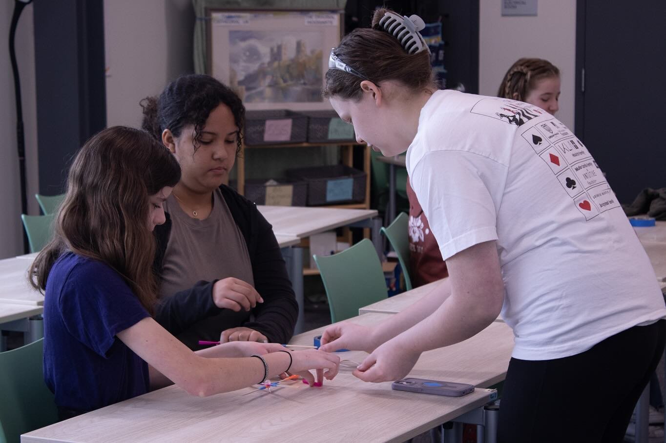 Yesterday, the Janksters hosted Notre Dame&rsquo;s LEAD workshops for 7th graders, where students explored our Engineering Lab, constructed a scissor lift out of household materials, and got a chance to drive Rosa! We hope they learned a lot about ou