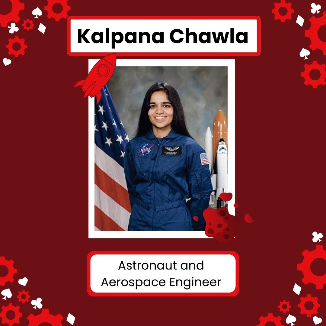 This week&rsquo;s Women&rsquo;s History Month post highlights Kalpana Chawla, a NASA astronaut and the first woman of Indian origin to fly to space! Kalpana Chawla successfully reached space on her first flight, STS-87 aboard the Space Shuttle Columb