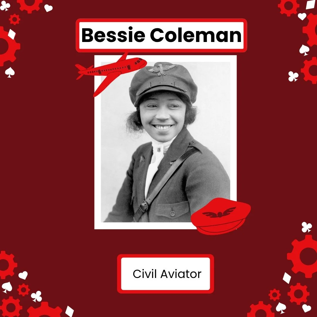 As Women&rsquo;s History Month comes to an end, The Janksters salute one last woman of impact: Bessie Coleman, the first African American woman and first Native American person to hold an international pilot's license. She became the first African-Am