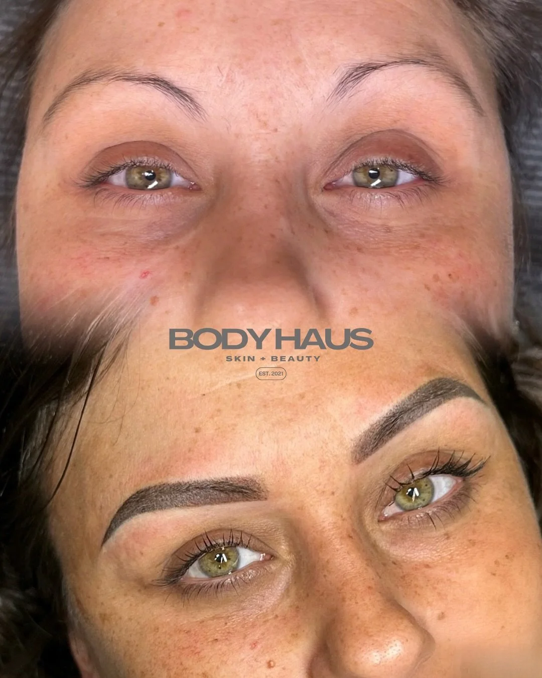 POWDERBROWS DID THAT 👏🏼
Obsessed with this transformation & this is proof that powderbrows really do change your life.
Carley’s availability is limited so make sure to get in before the holidays! Get scheduled for a consult online at b
