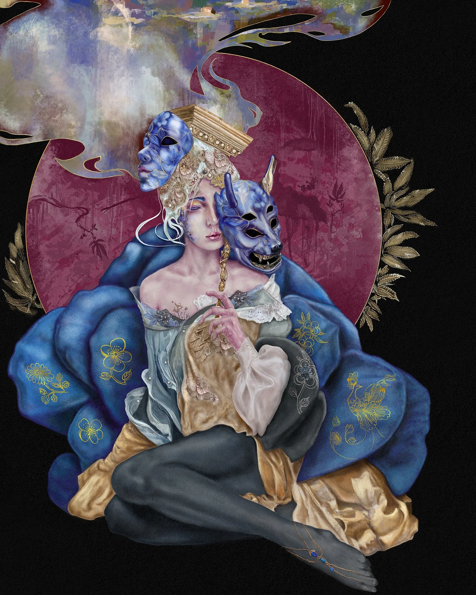Many Faces of the Dreamer (High Art)