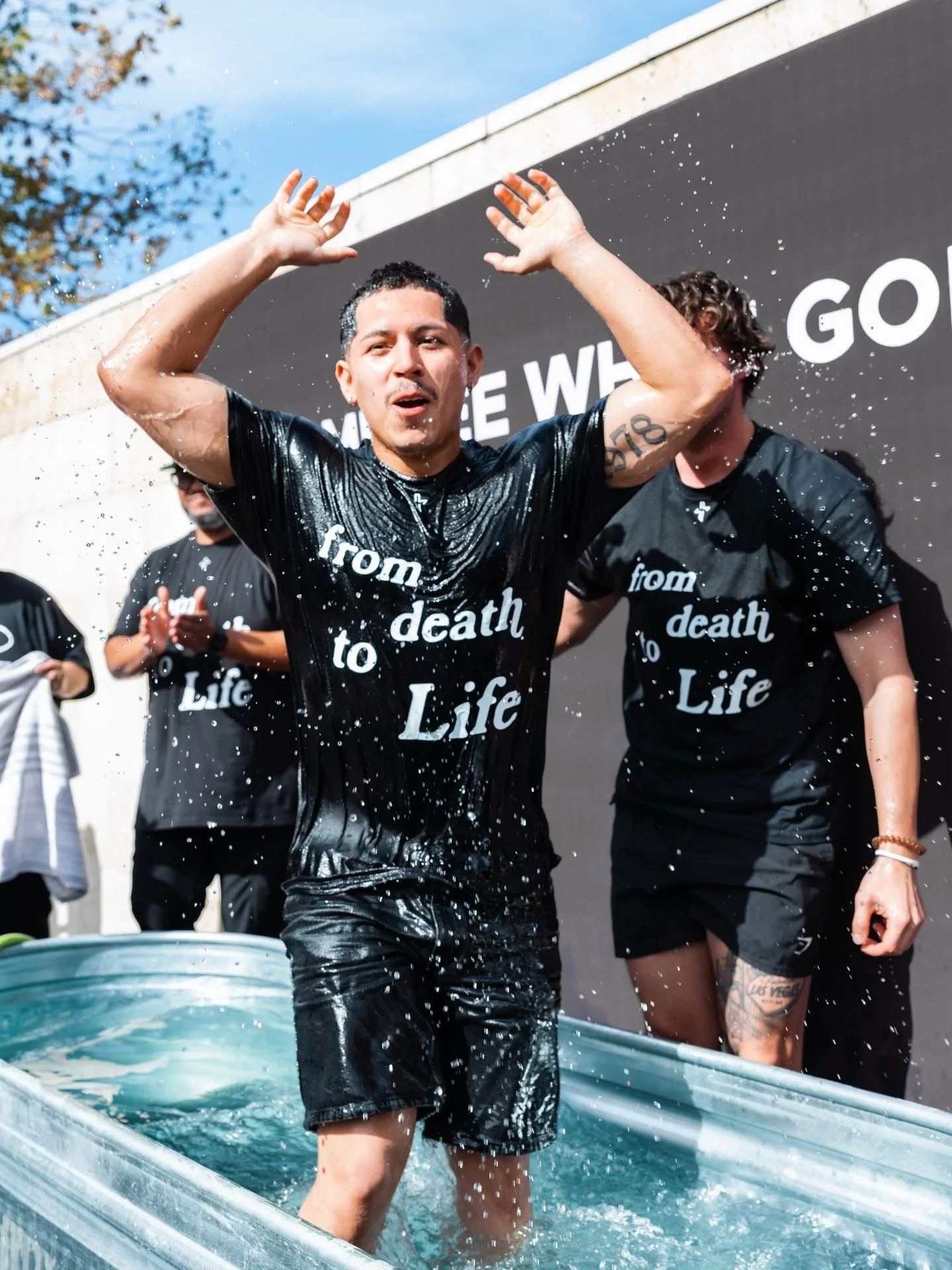 39 LIVES CHANGED. From death to LIFE! 🌊🤍

Baptism Sunday was EVERYTHING. Heaven was celebrating, tears were flowing, and joy was LOUD. 🙌

If you missed it&hellip; just know God was moving in a big way. Our church family is proud of every single pe