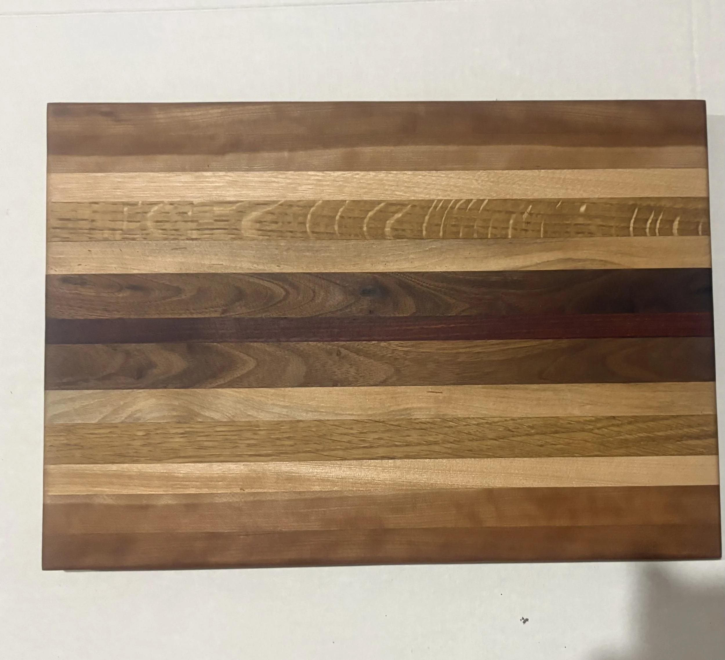 Custom Cutting Board with some Unique Wood Species