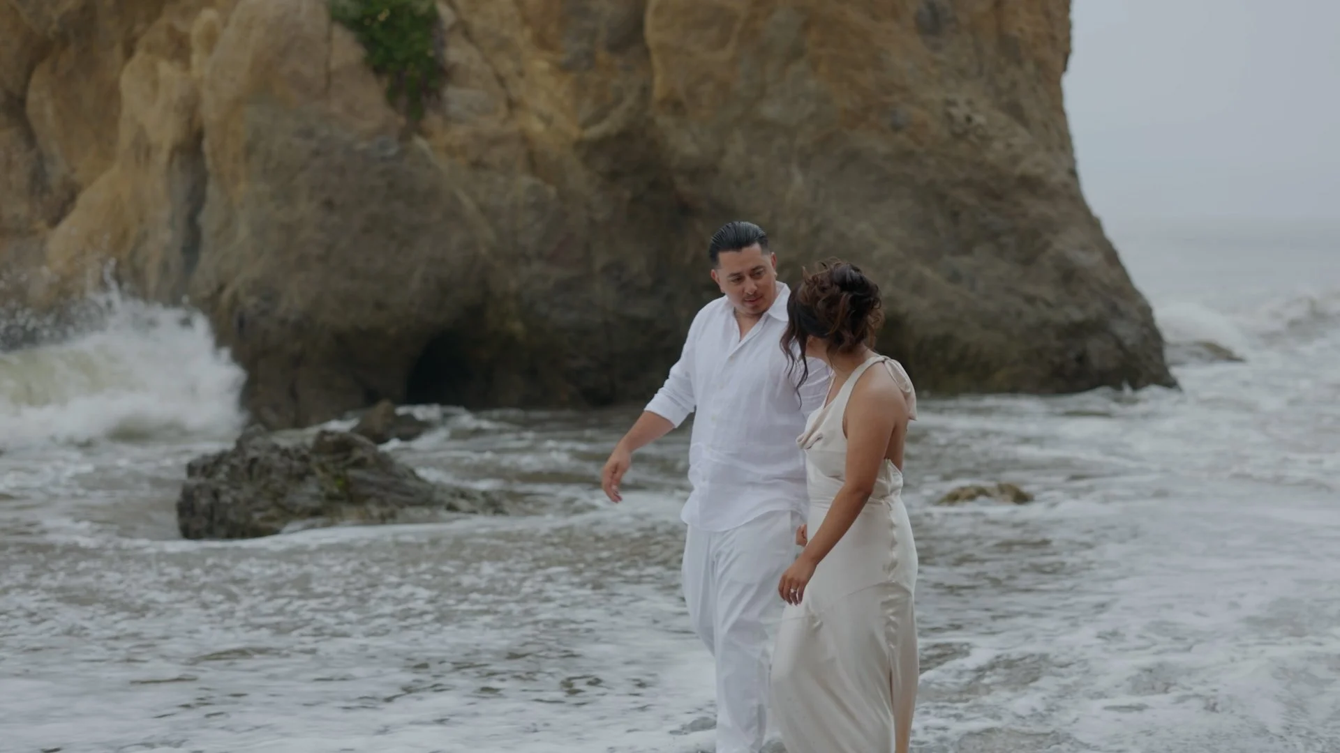 Engagement shoot, Matador State Beach, Malibu CA