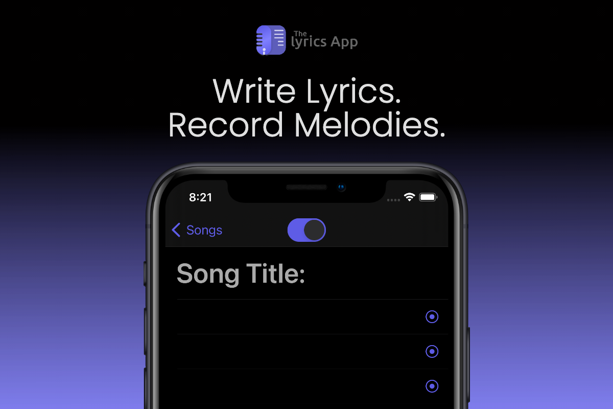 Lyrics App